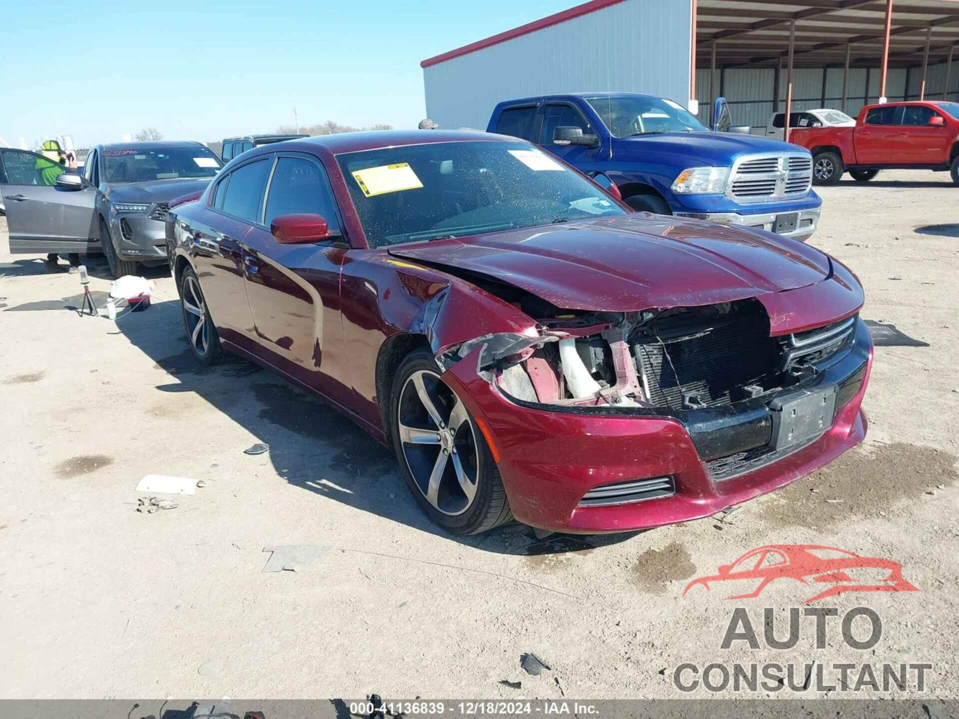 DODGE CHARGER 2017 - 2C3CDXBG4HH625503