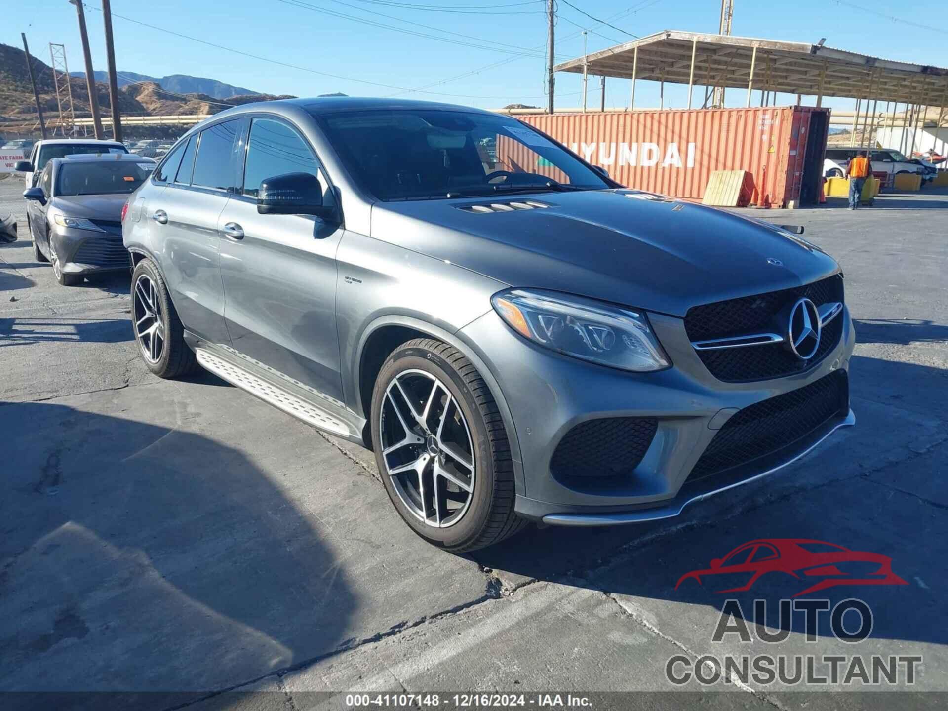 MERCEDES-BENZ AMG GLE 43 COUPE 2018 - 4JGED6EB6JA093640