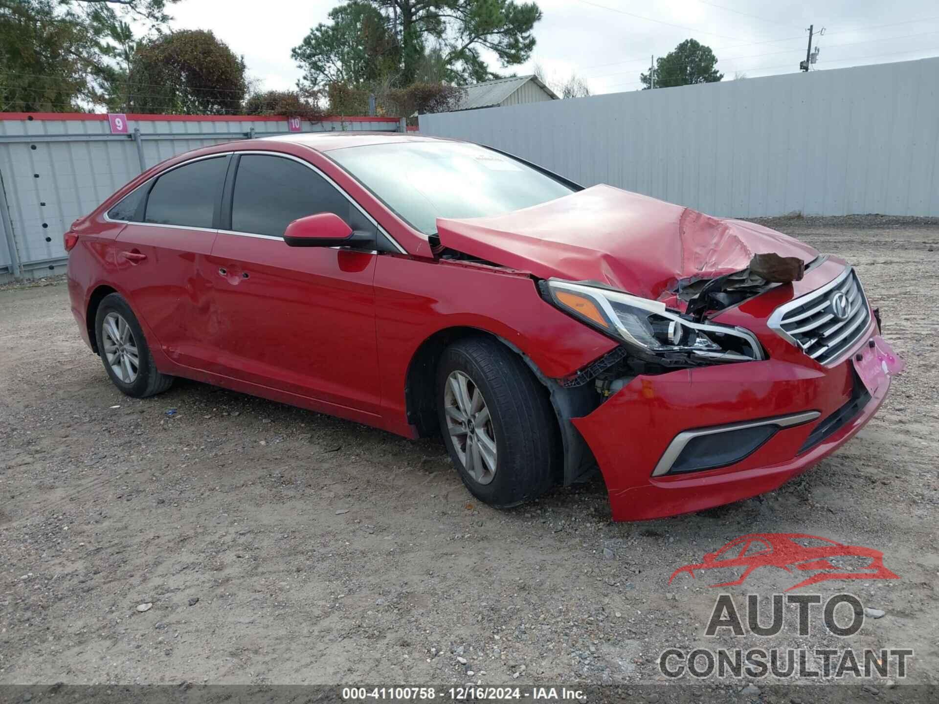 HYUNDAI SONATA 2017 - 5NPE24AF3HH517411