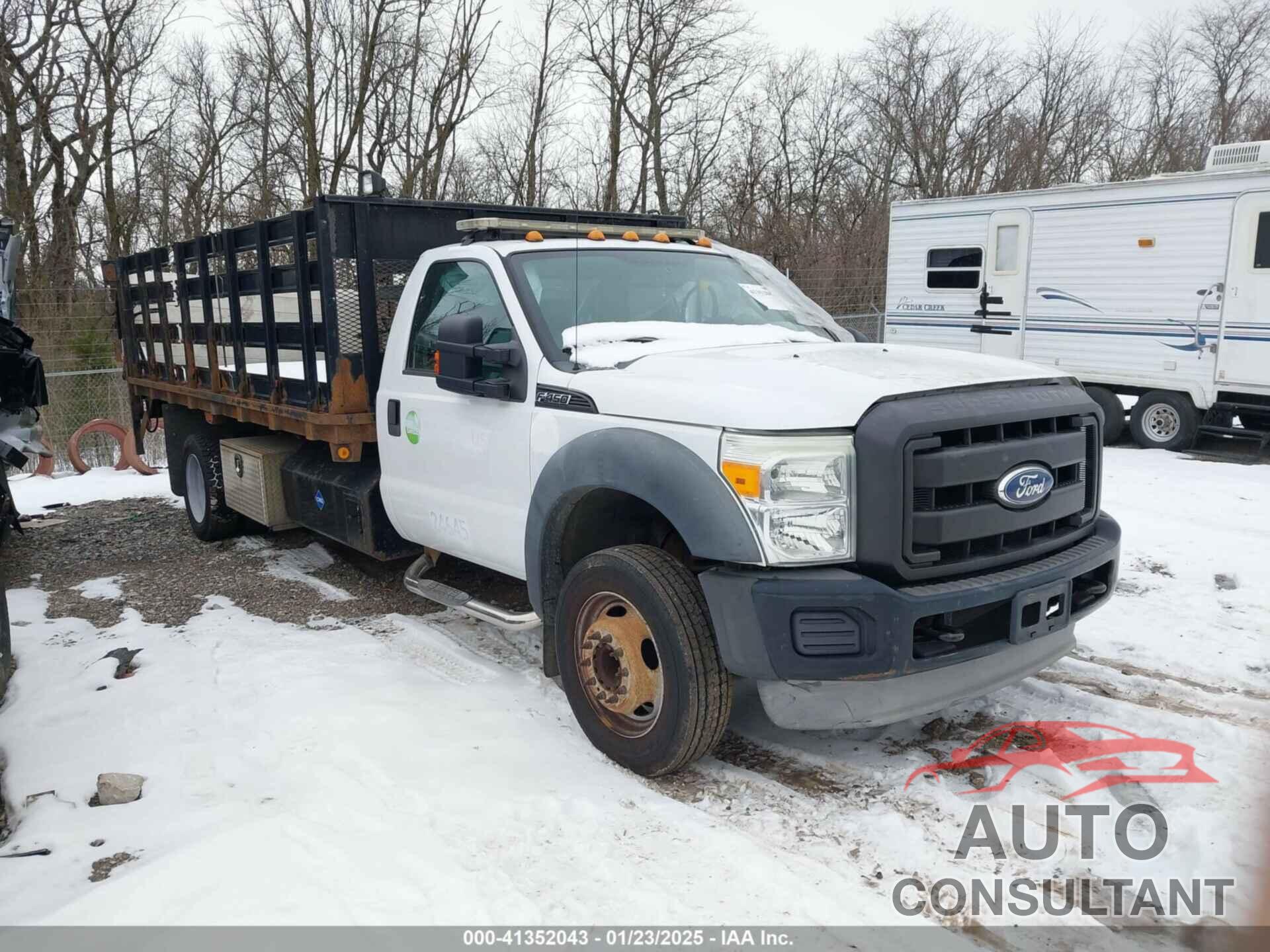 FORD F-450 CHASSIS 2011 - 1FDUF4GYXBEB90815