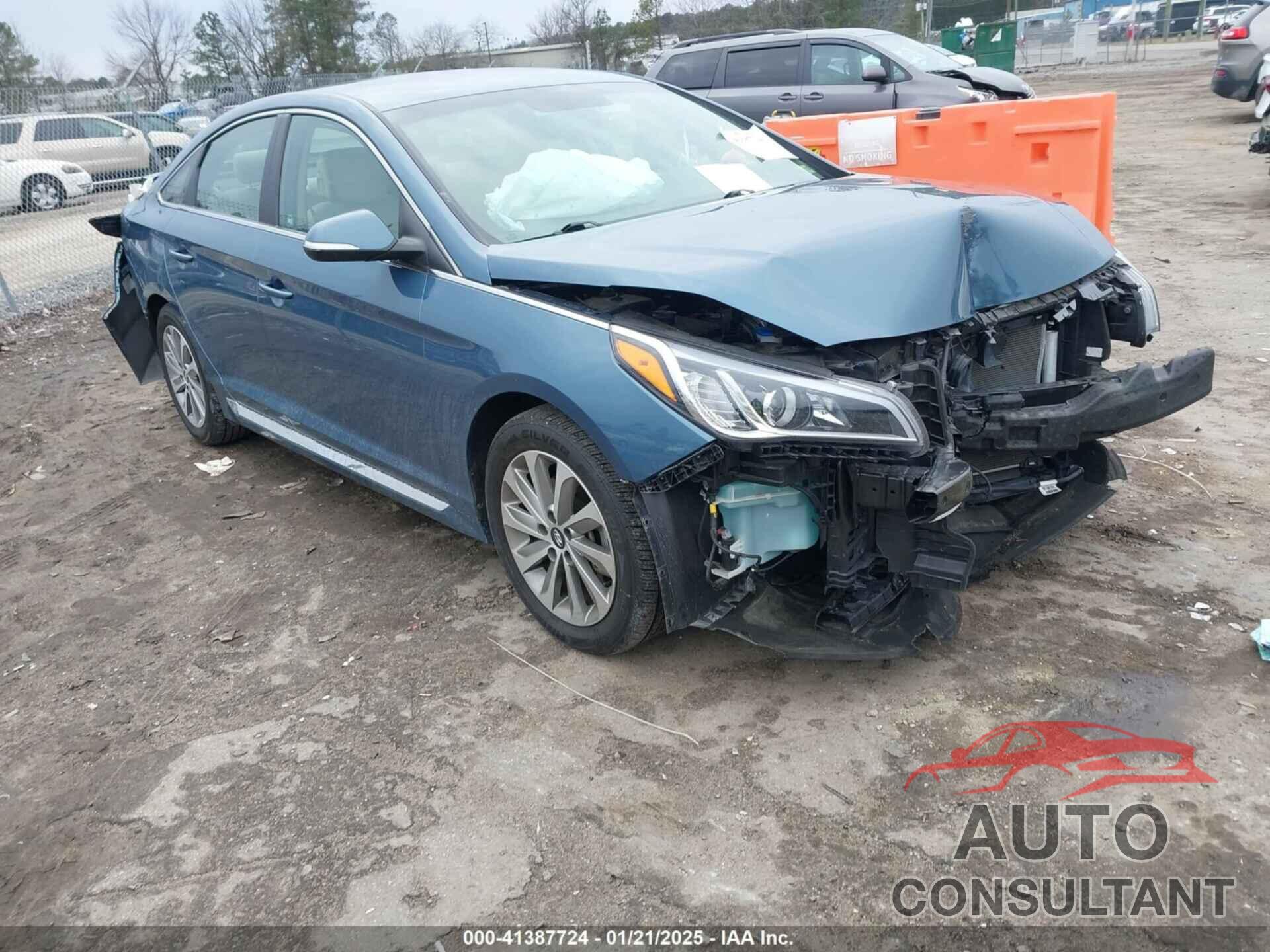 HYUNDAI SONATA 2017 - 5NPE34AF2HH523882