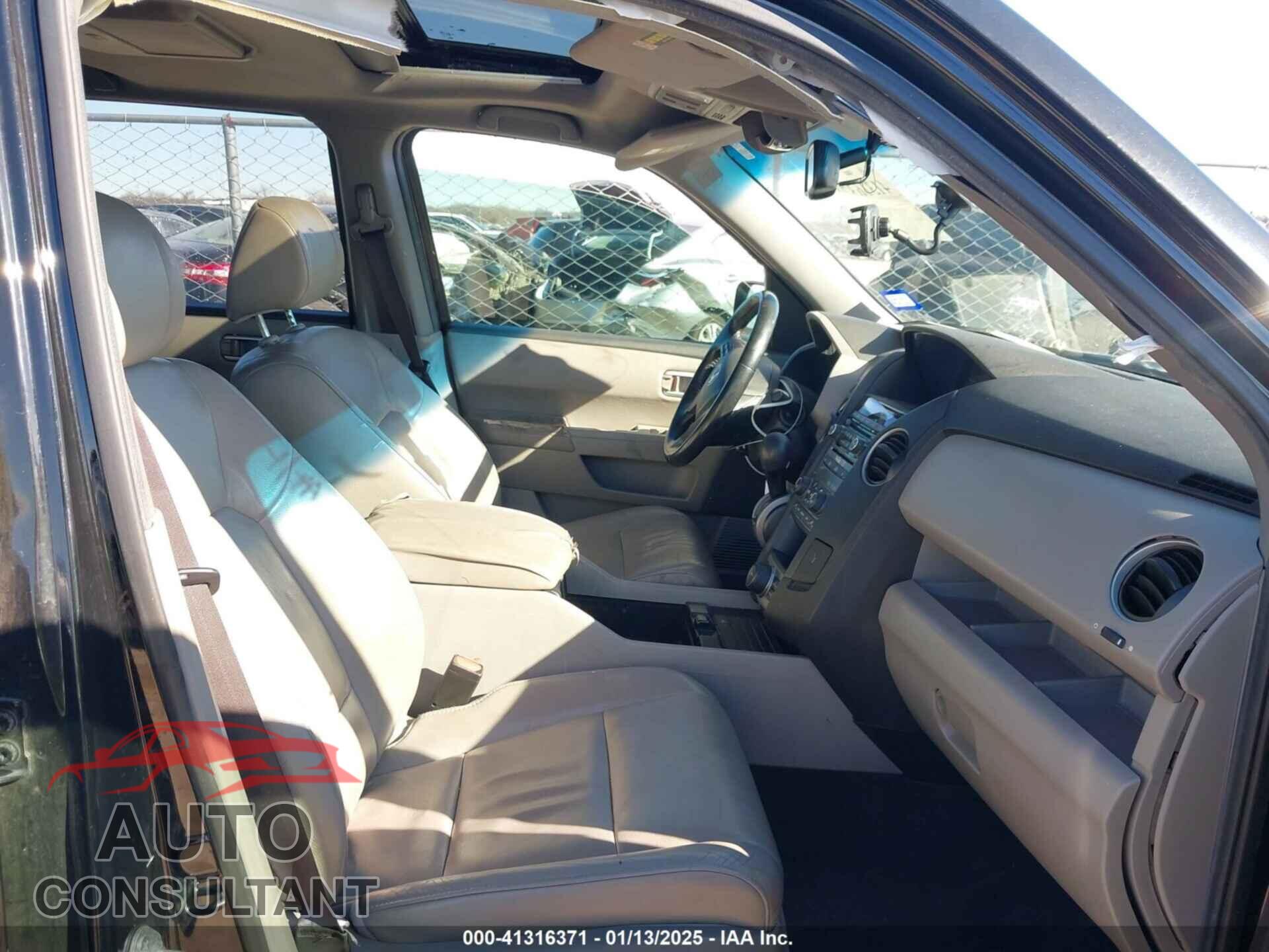 HONDA PILOT 2012 - 5FNYF3H63CB036962