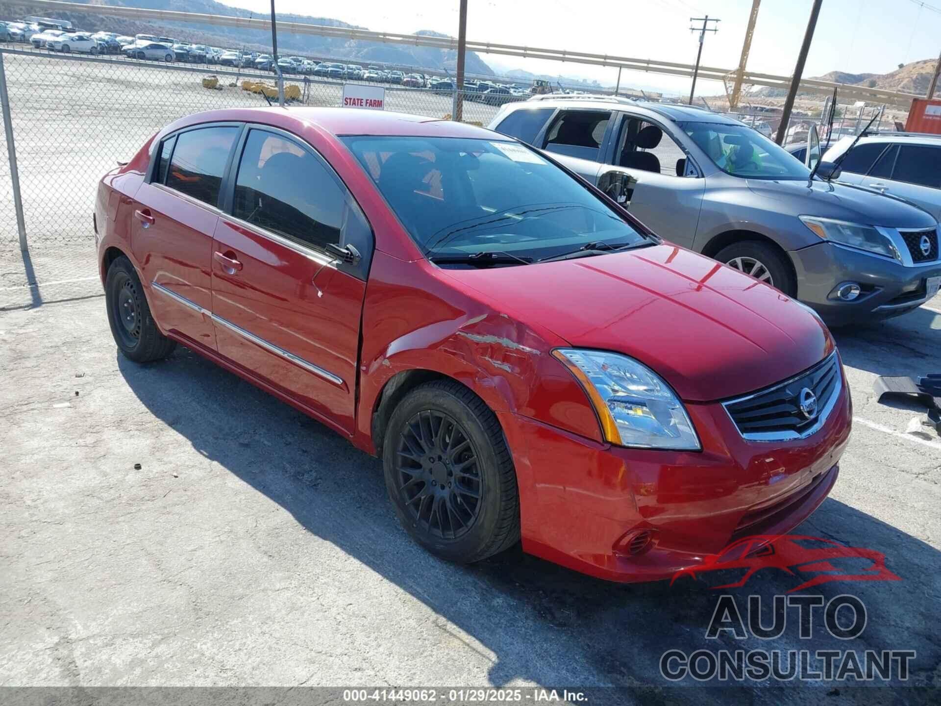 NISSAN SENTRA 2011 - 3N1AB6AP9BL713288