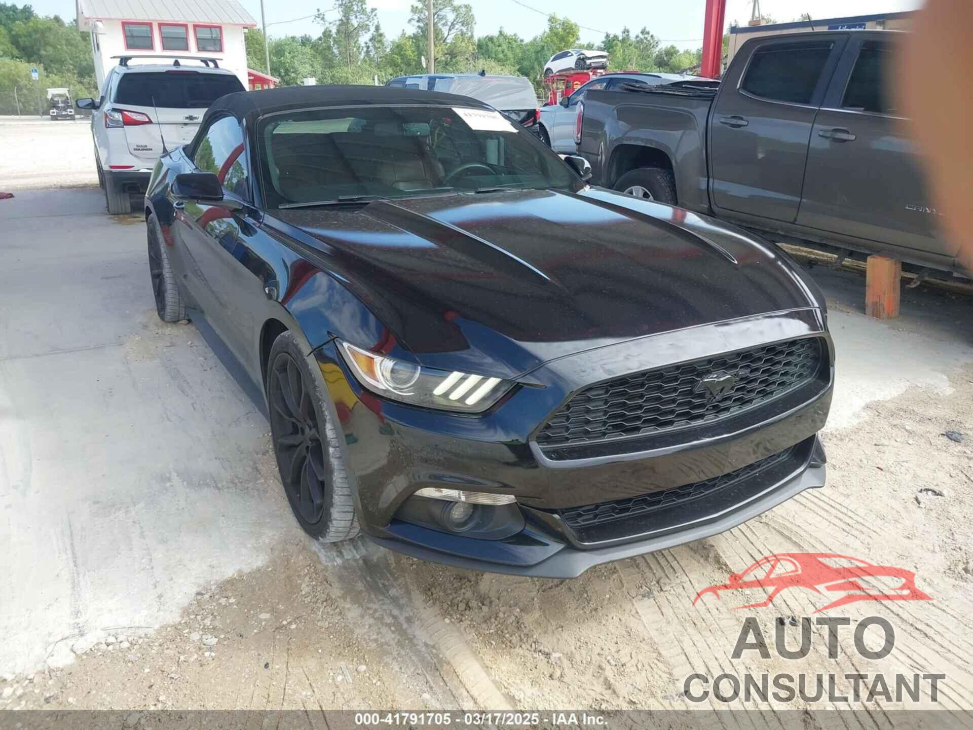 FORD MUSTANG 2016 - 1FATP8UH2G5217351