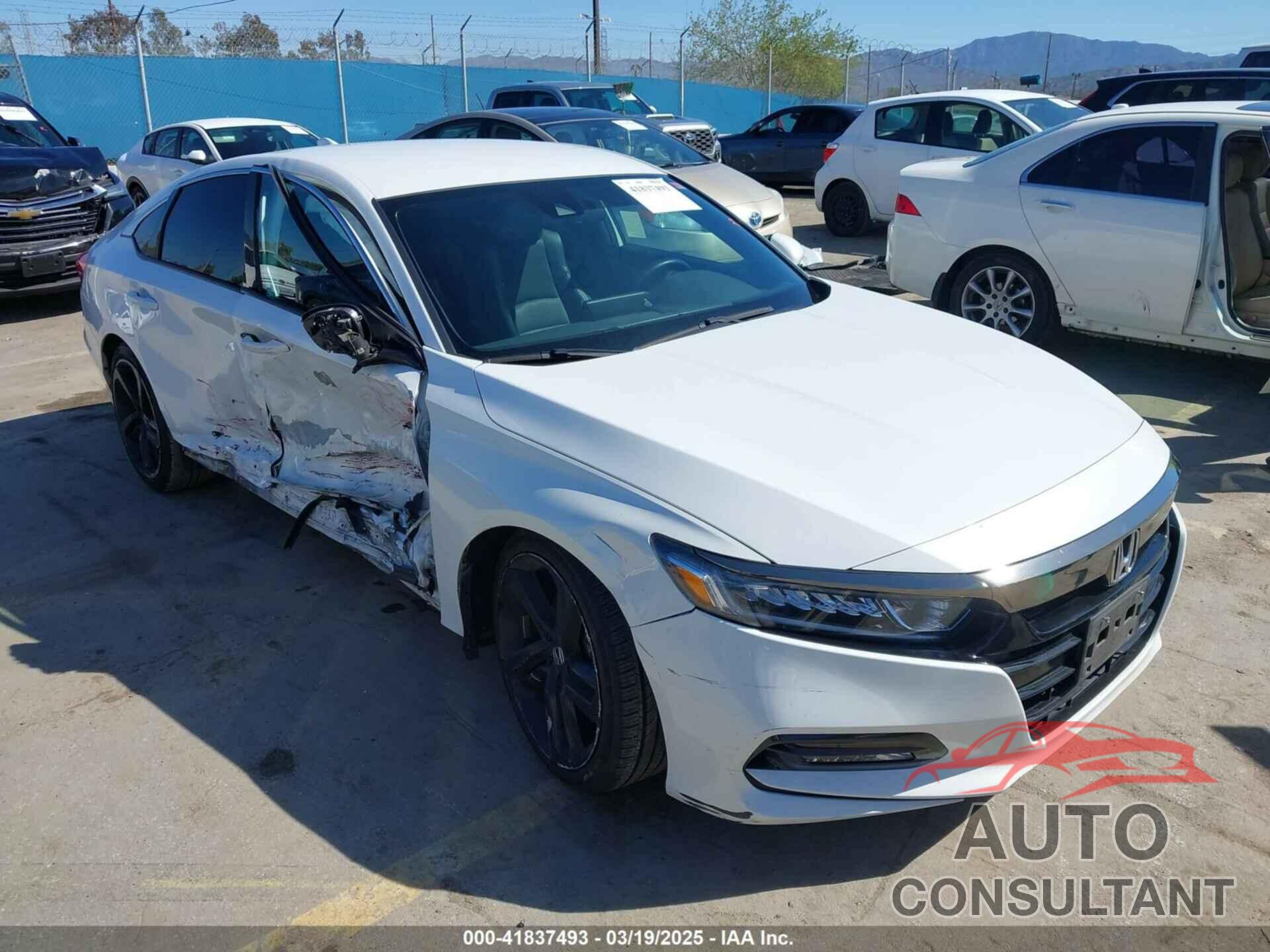 HONDA ACCORD 2018 - 1HGCV1F34JA264499