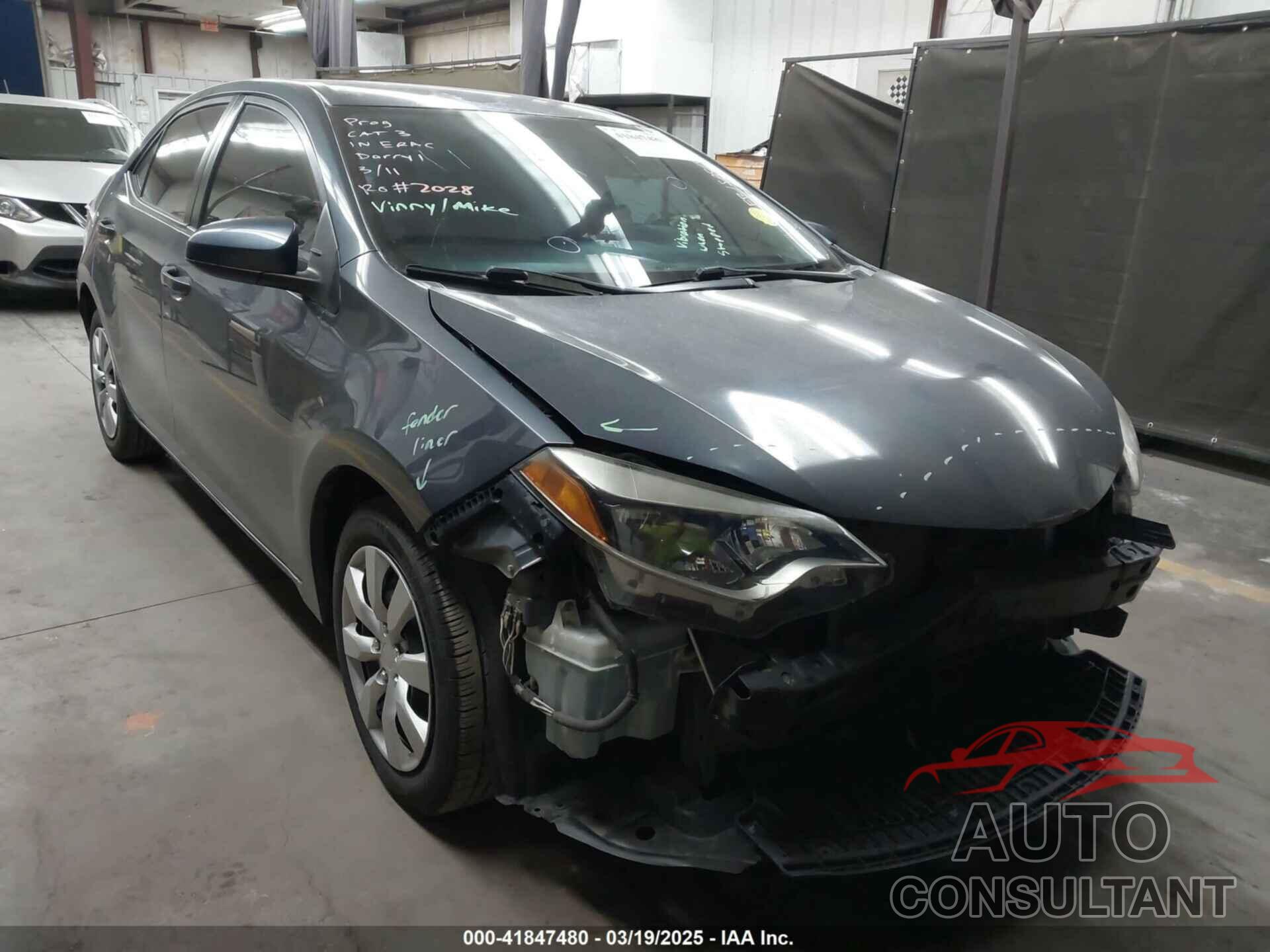 TOYOTA COROLLA 2015 - 5YFBURHE9FP240521
