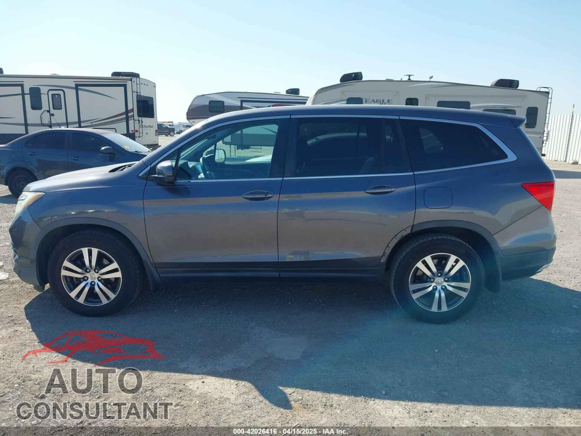 HONDA PILOT 2017 - 5FNYF5H5XHB006741
