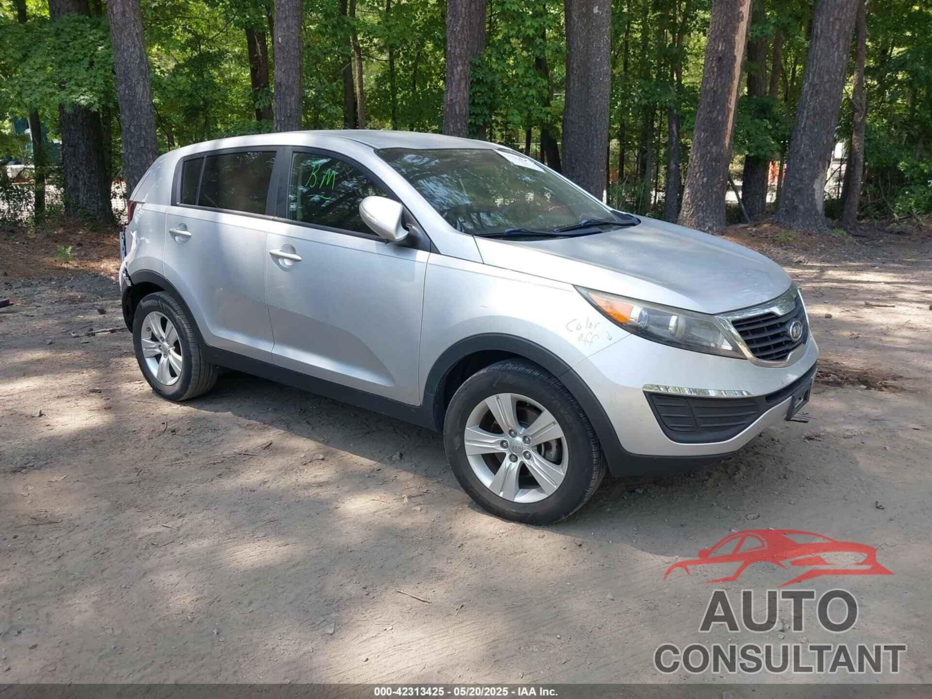KIA SPORTAGE 2012 - KNDPB3A22C7342085
