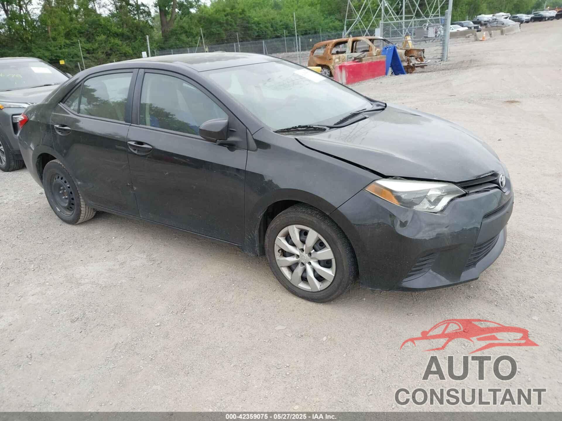 TOYOTA COROLLA 2014 - 5YFBURHE5EP127003