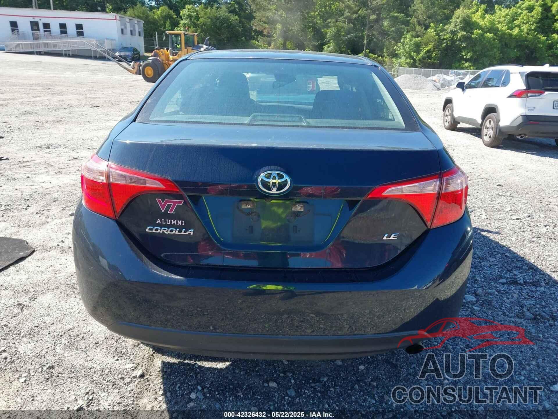 TOYOTA COROLLA 2017 - 5YFBURHEXHP733935