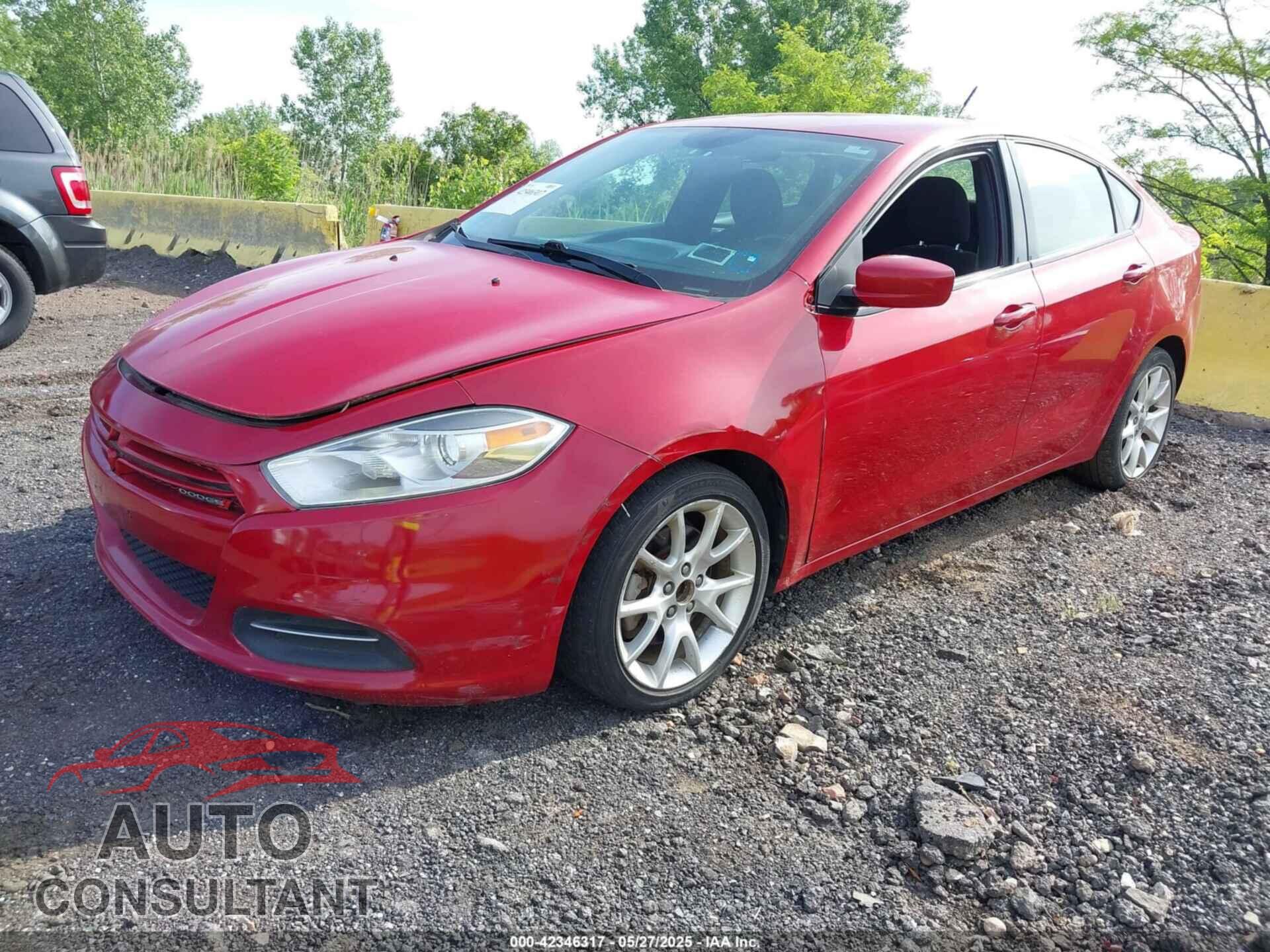 DODGE DART 2013 - 1C3CDFBA3DD202604