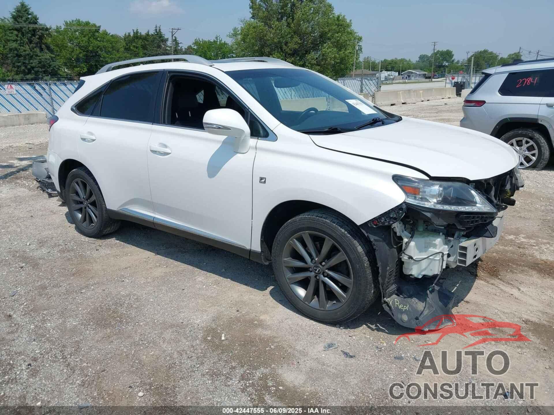 LEXUS RX 350 2013 - 2T2BK1BA9DC171027