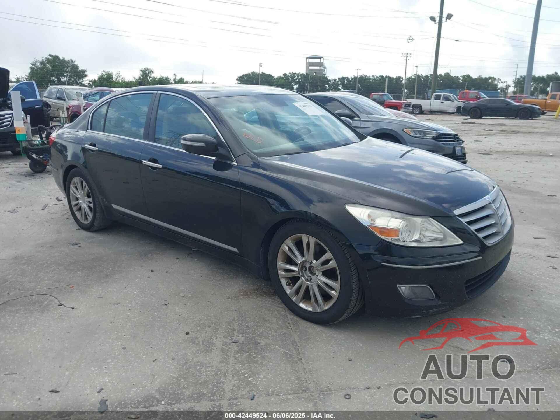 HYUNDAI GENESIS 2009 - KMHGC46F69U042215