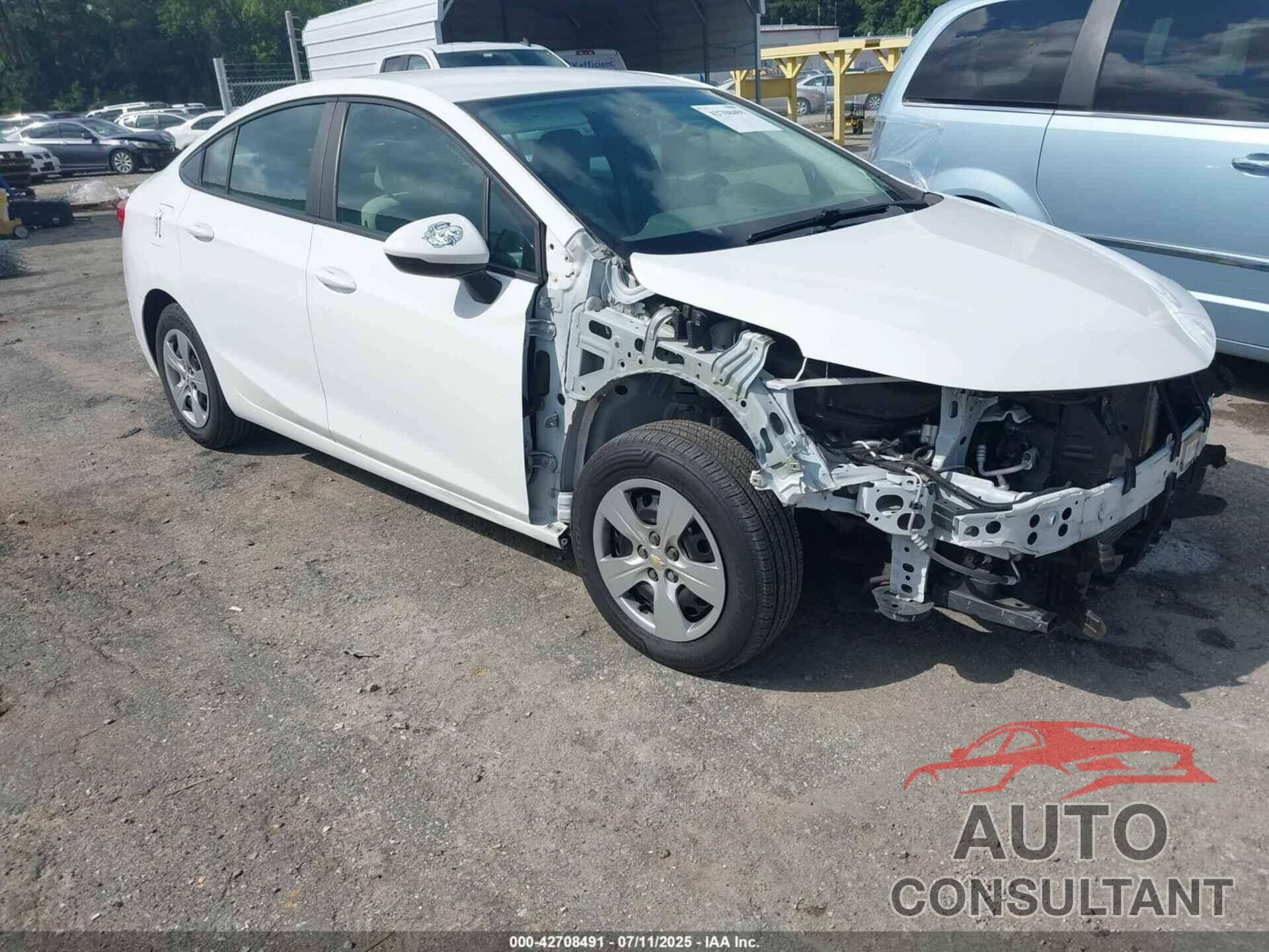 CHEVROLET CRUZE 2016 - 1G1BB5SM7G7311855