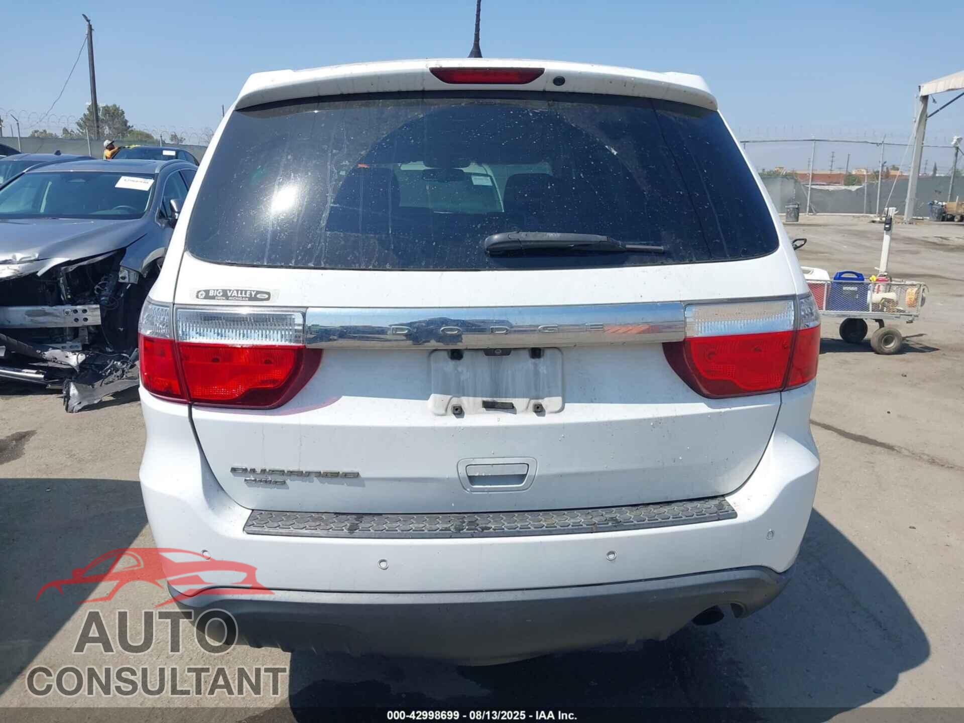 DODGE DURANGO 2013 - 1C4RDJAG6DC683825