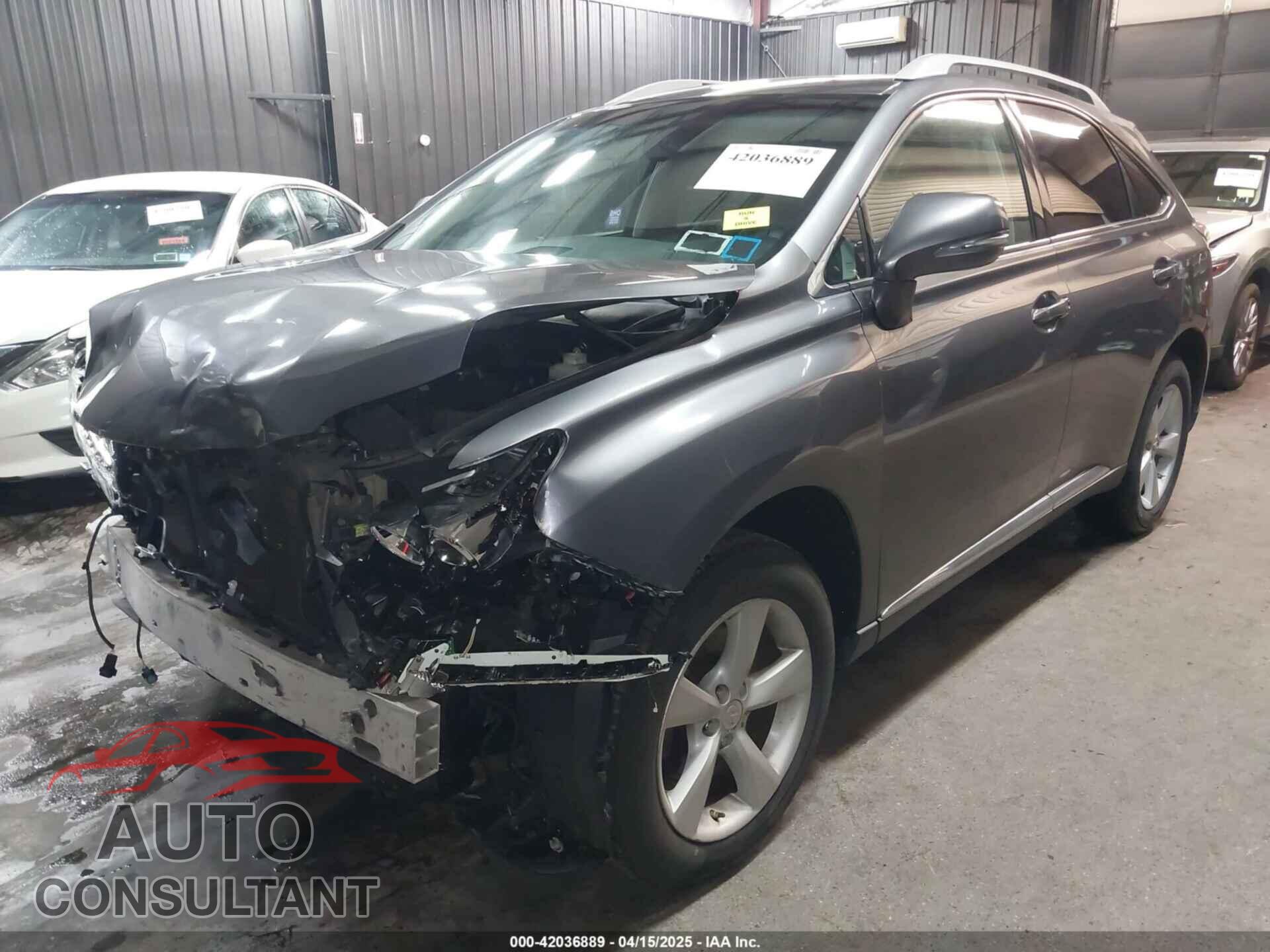 LEXUS RX 350 2013 - 2T2BK1BA9DC209422