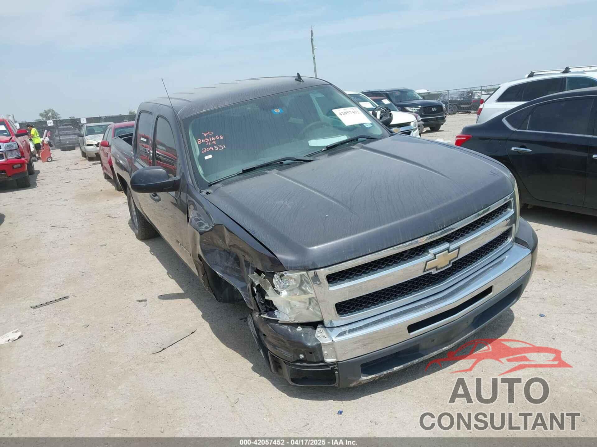 CHEVROLET SILVERADO 1500 2011 - 3GCPCREA0BG209331