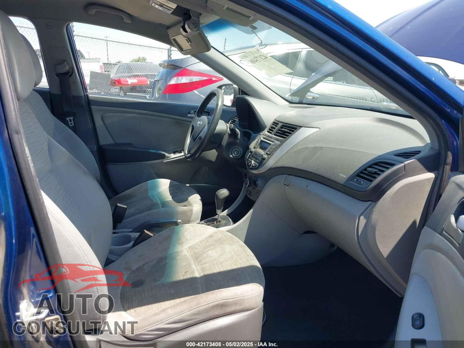 HYUNDAI ACCENT 2015 - KMHCT4AE3FU831706