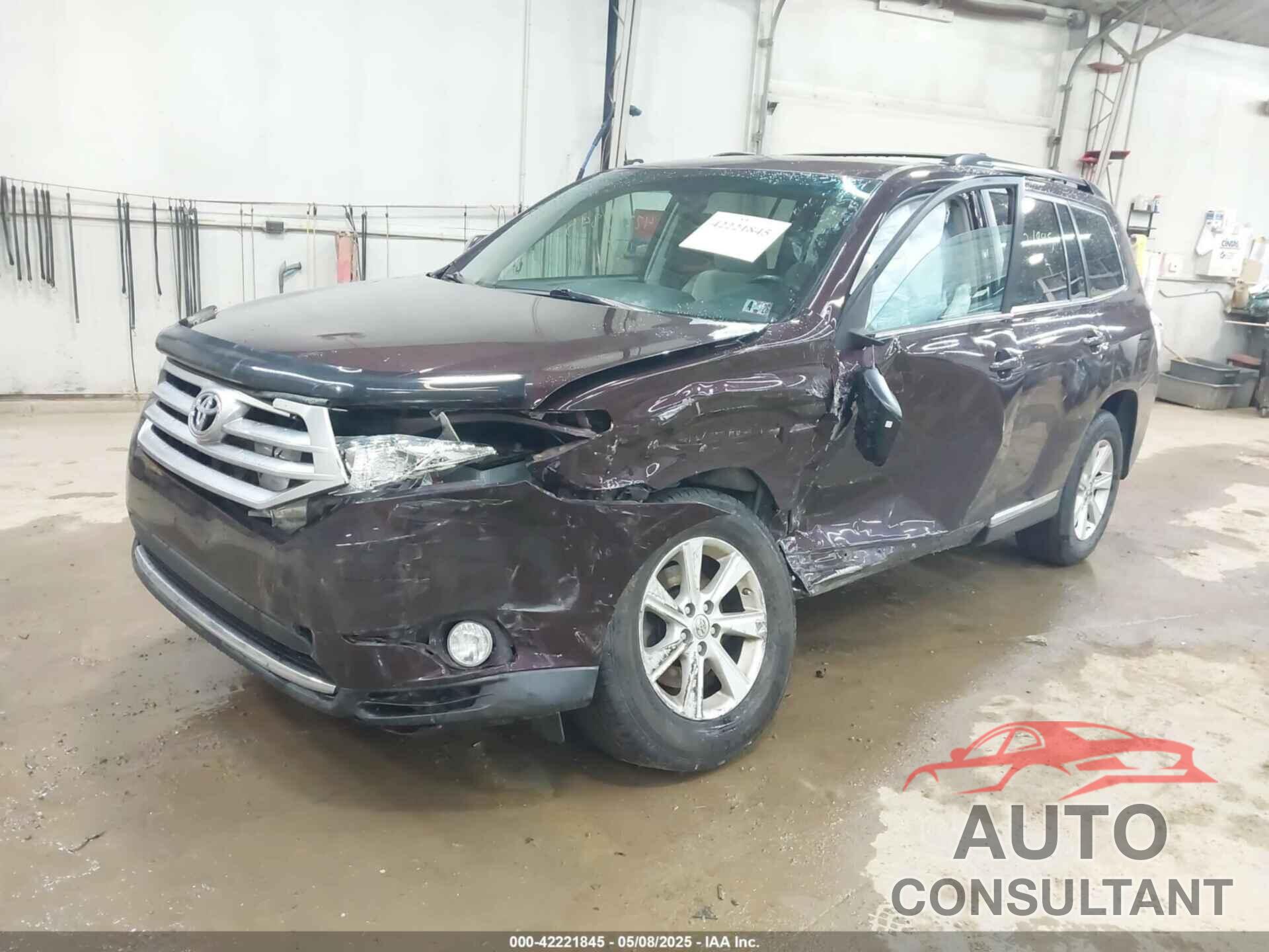TOYOTA HIGHLANDER 2011 - 5TDBK3EH7BS082991