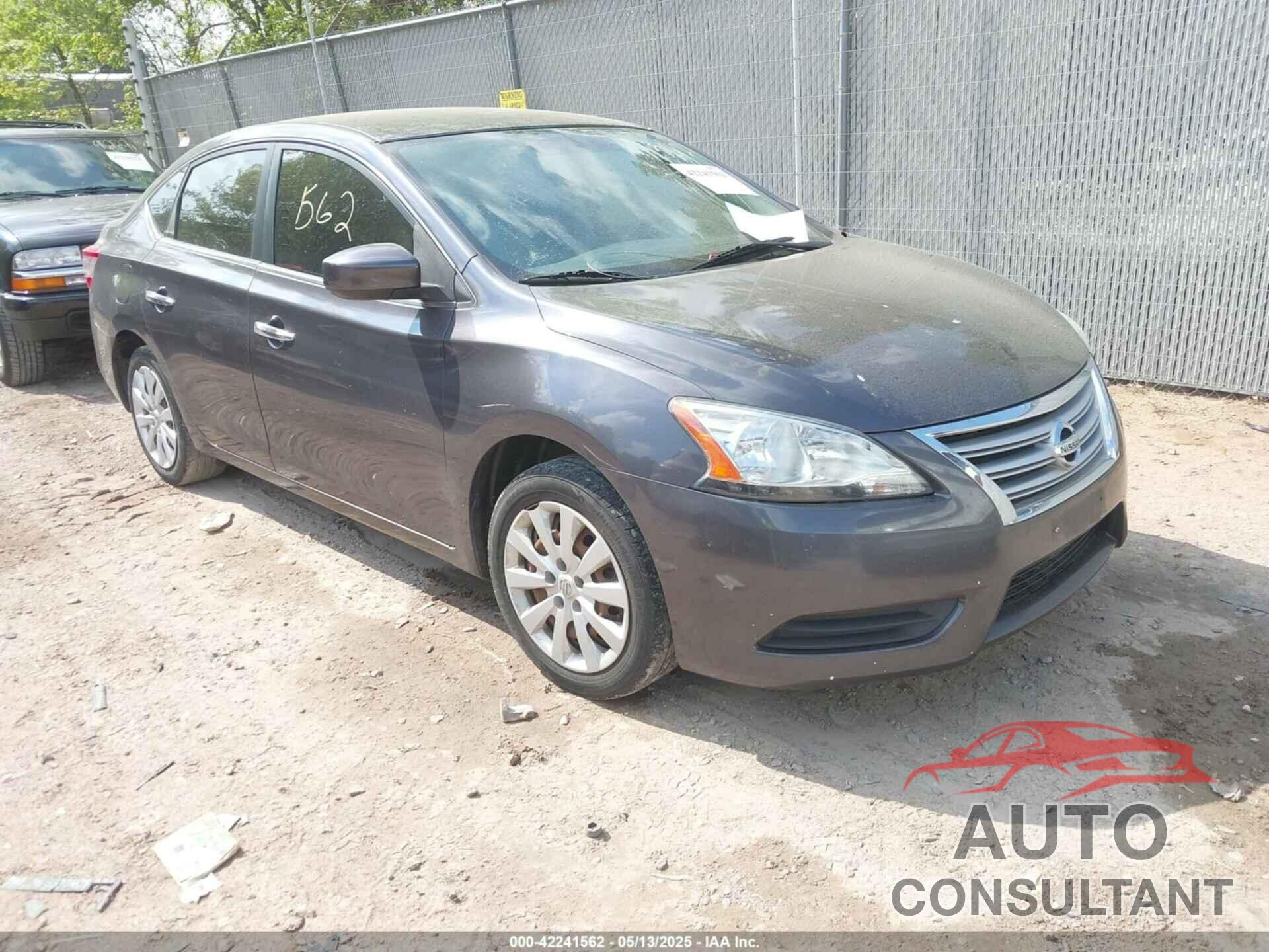 NISSAN SENTRA 2013 - 3N1AB7AP2DL676836