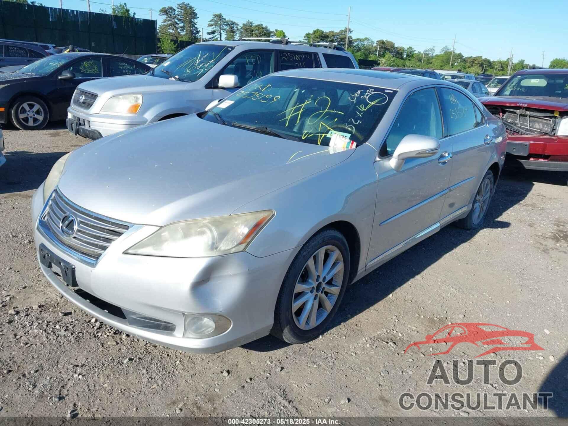 LEXUS ES 350 2012 - JTHBK1EG0C2482894