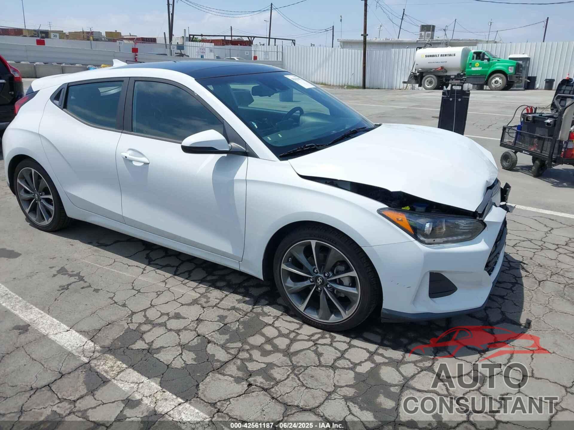 HYUNDAI VELOSTER 2019 - KMHTG6AF9KU009835