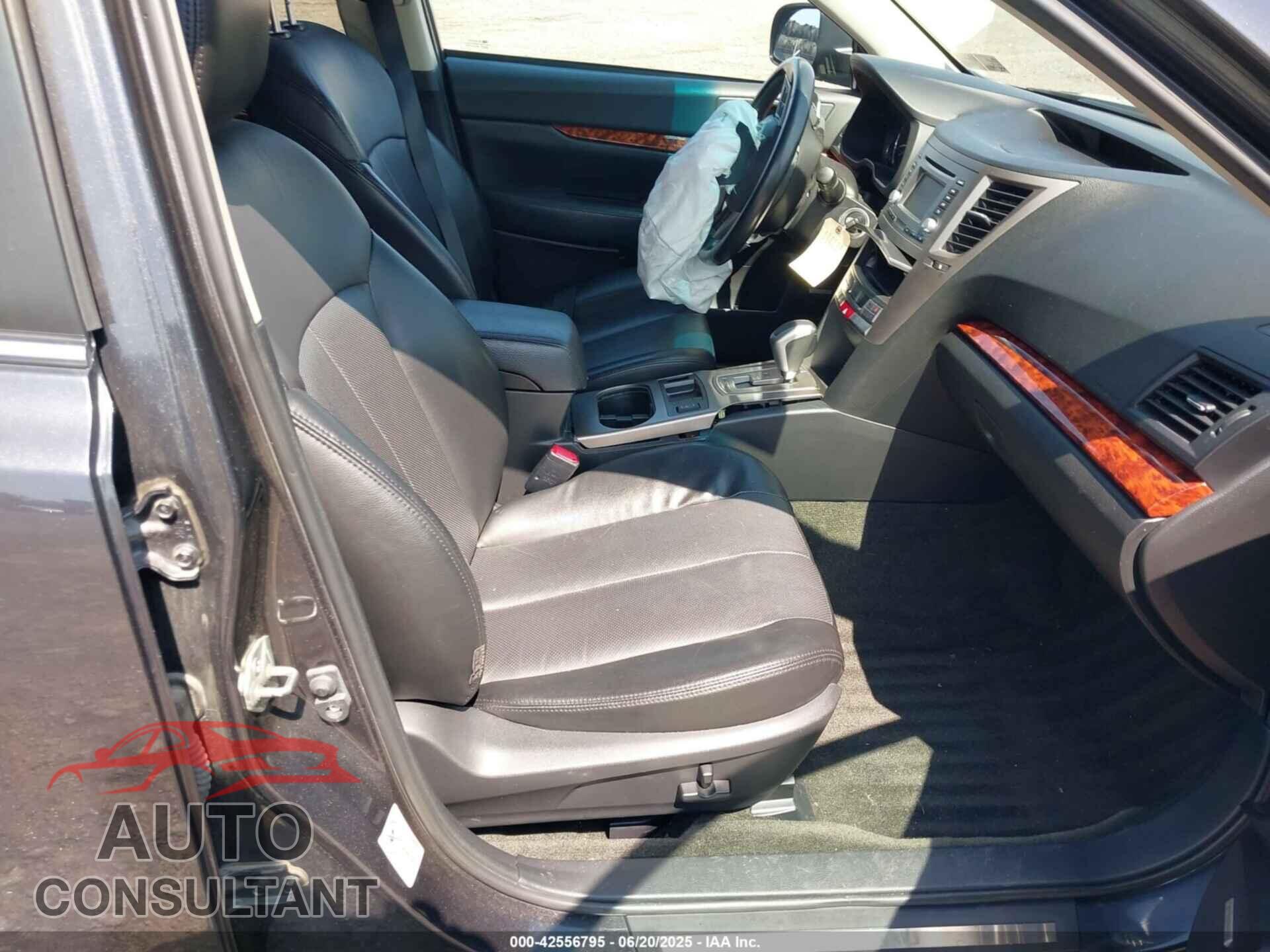 SUBARU OUTBACK 2012 - 4S4BRDKC2C2273491