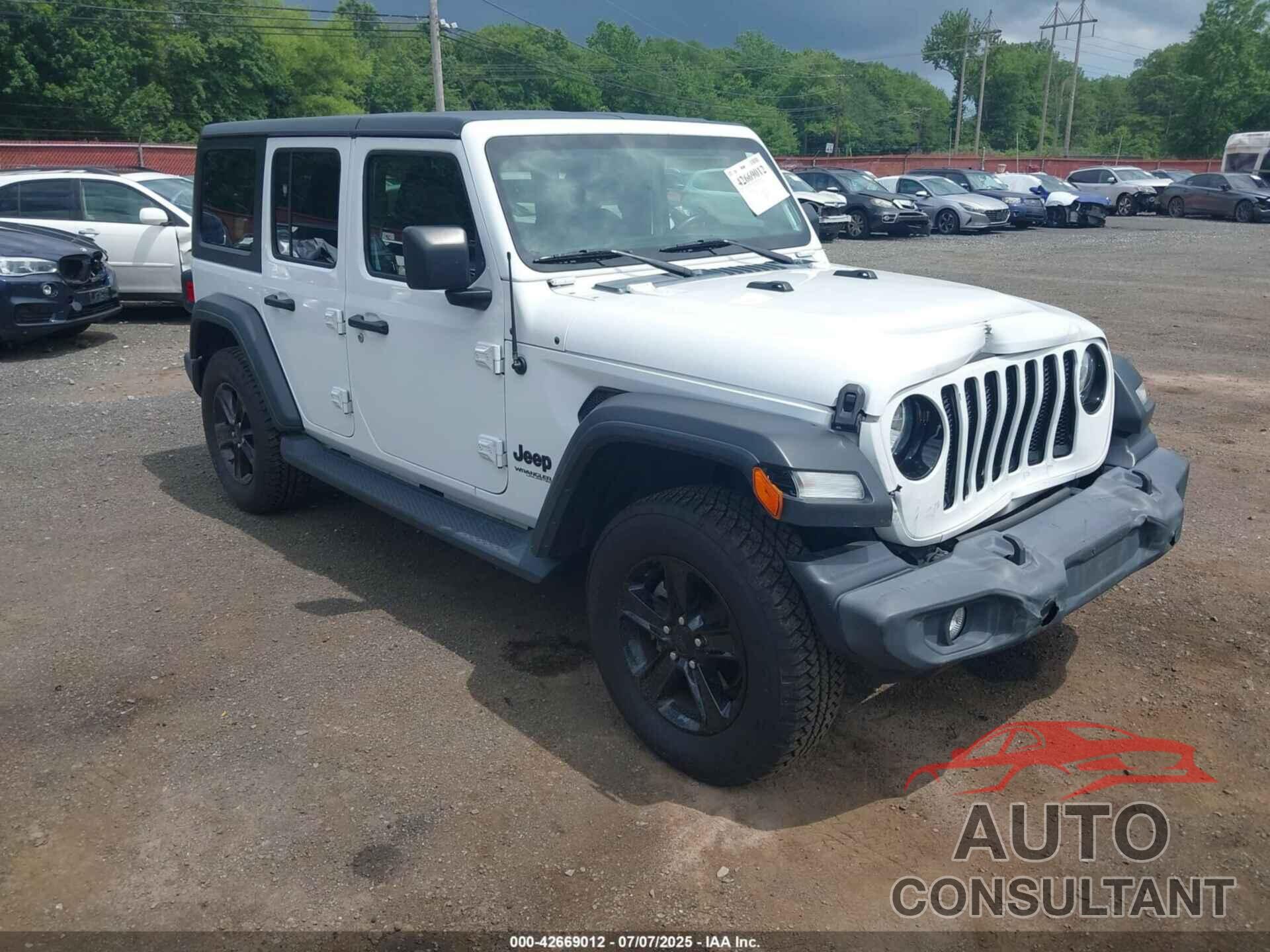 JEEP WRANGLER UNLIMITED 2021 - 1C4HJXDN6MW605240