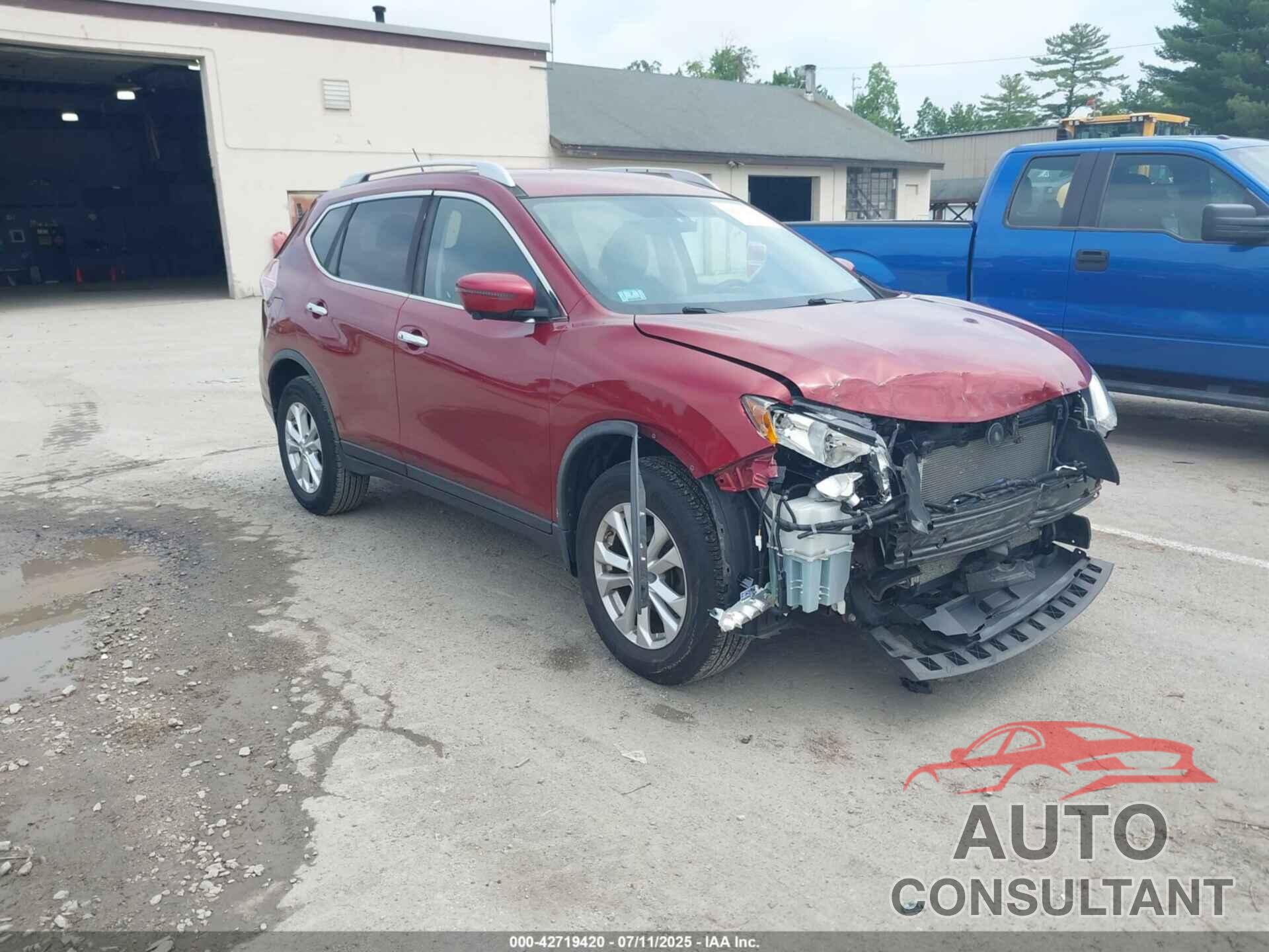 NISSAN ROGUE 2016 - JN8AT2MV5GW138593