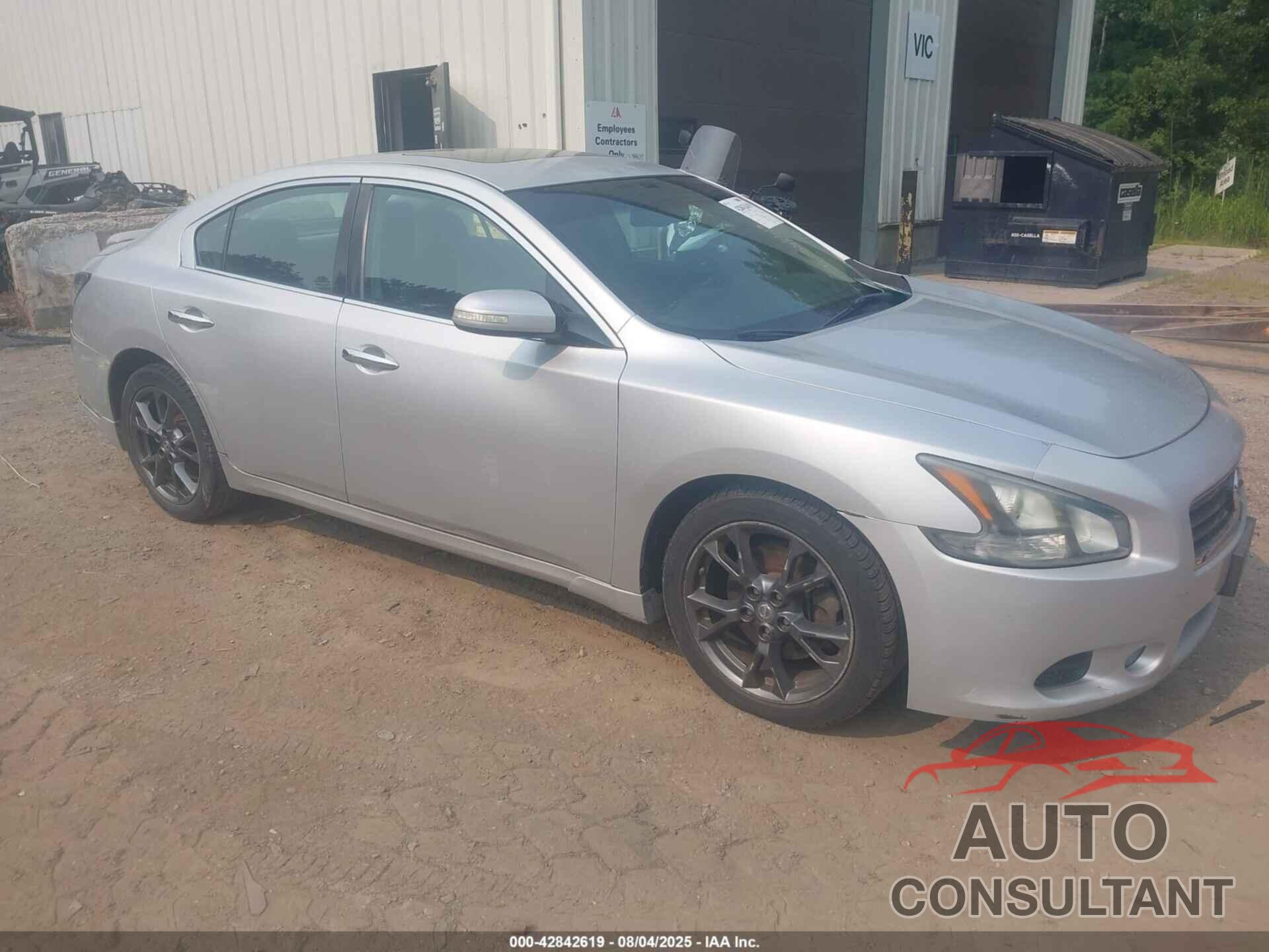 NISSAN MAXIMA 2012 - 1N4AA5AP5CC812770