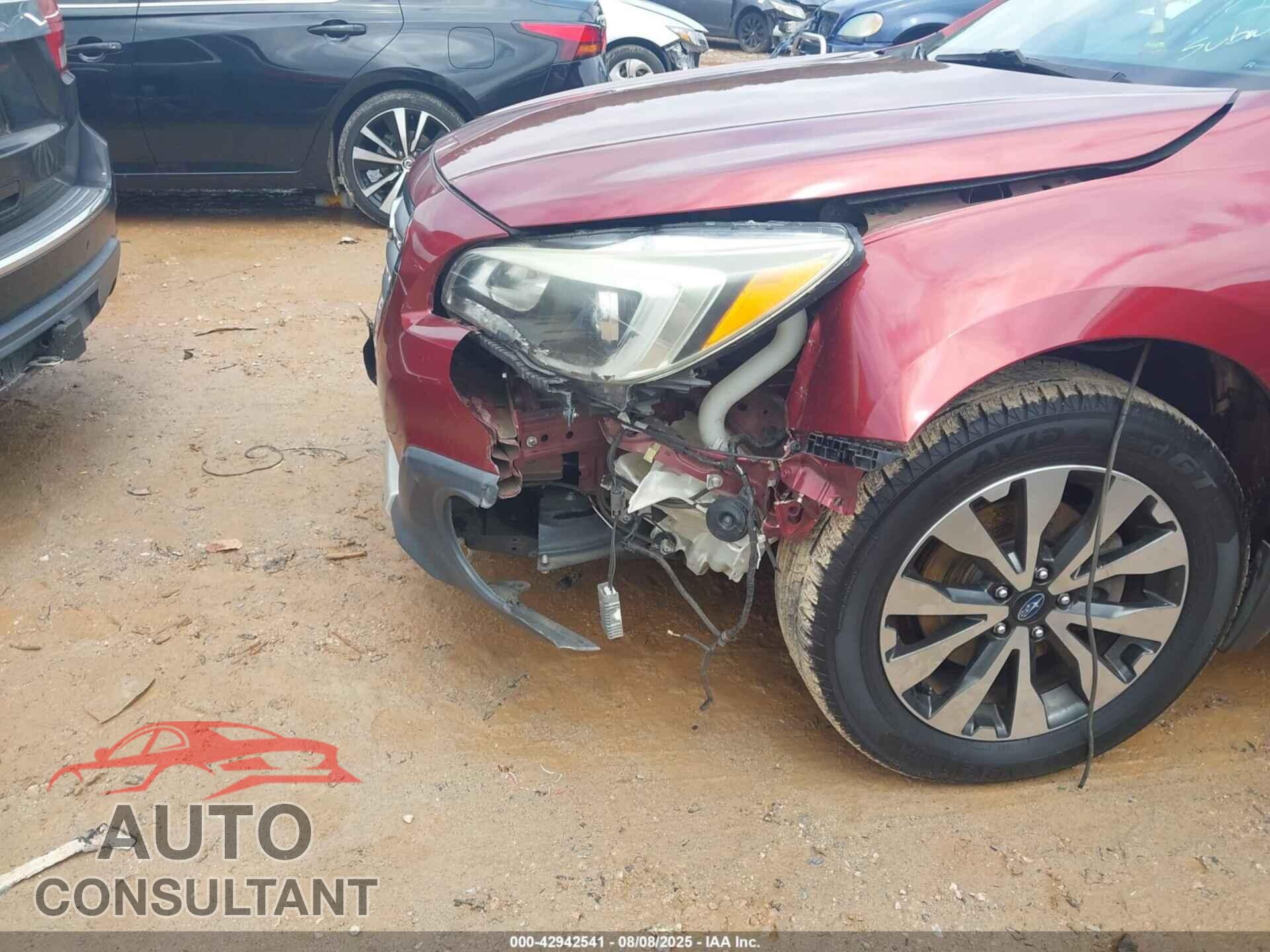 SUBARU OUTBACK 2015 - 4S4BSBLC8F3217092