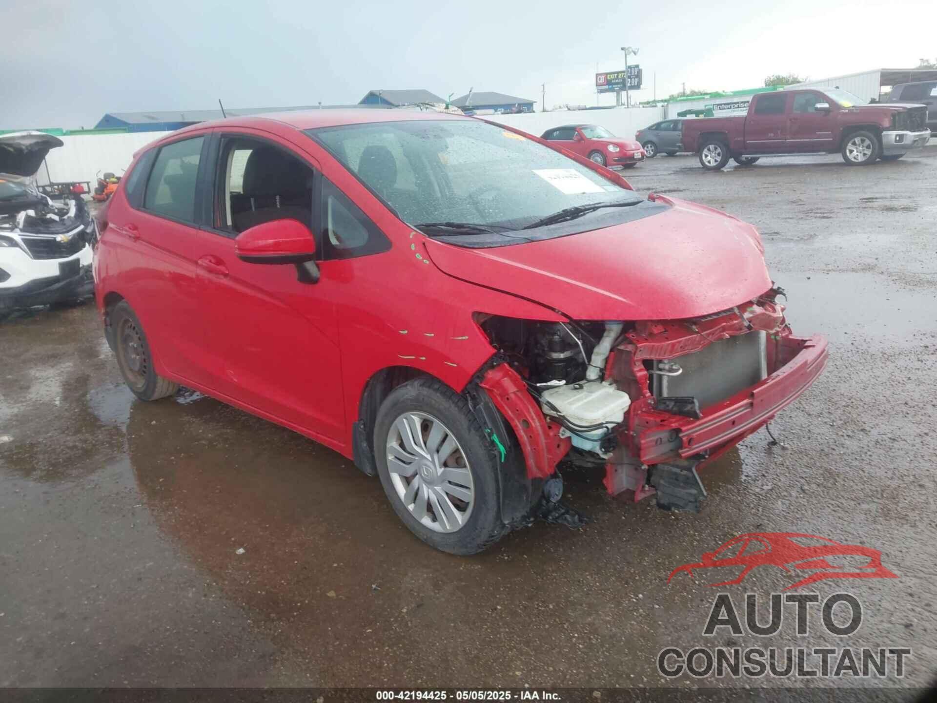 HONDA FIT 2016 - JHMGK5H58GS011783