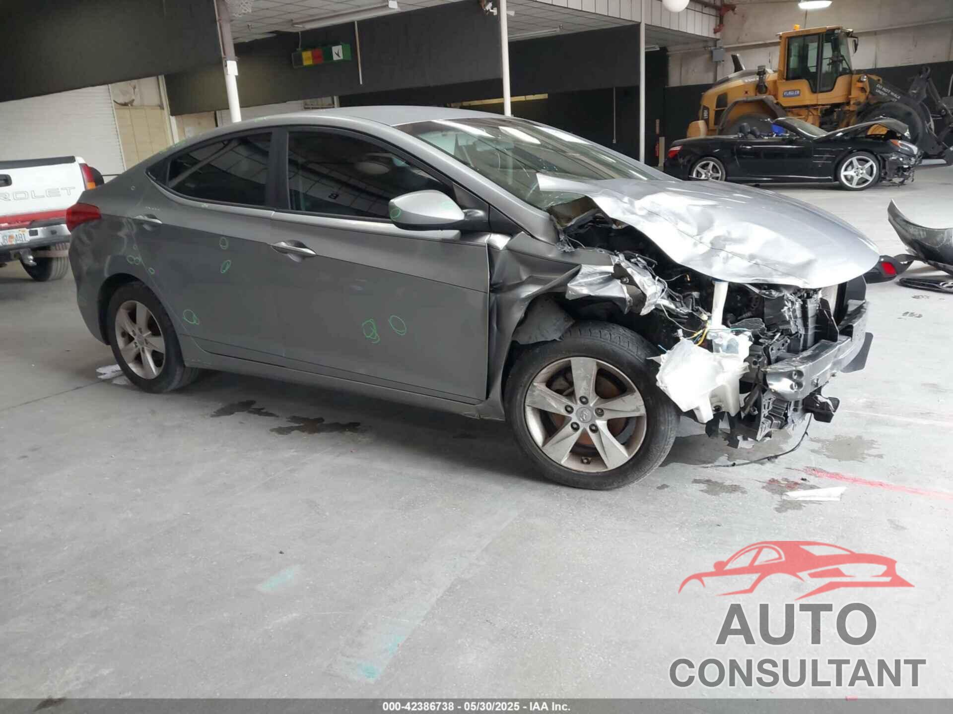 HYUNDAI ELANTRA 2011 - KMHDH4AE2BU114150