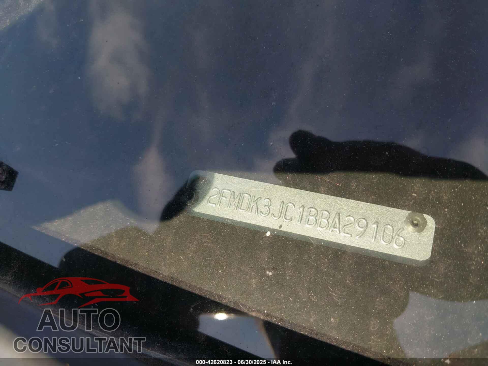 FORD EDGE 2011 - 2FMDK3JC1BBA29106