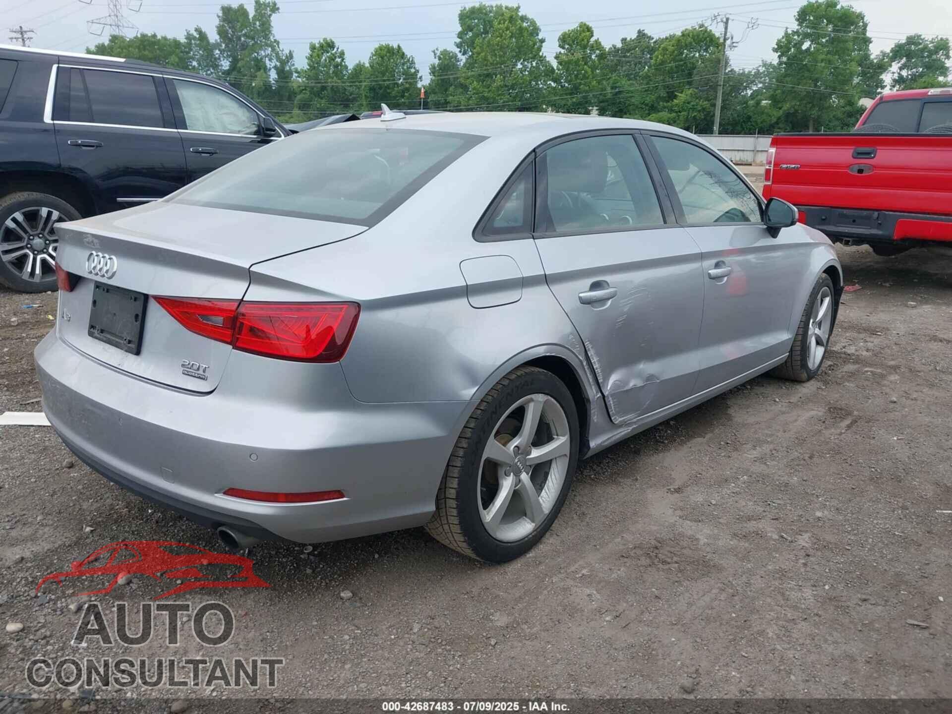 AUDI A3 2016 - WAUB8GFF3G1069594