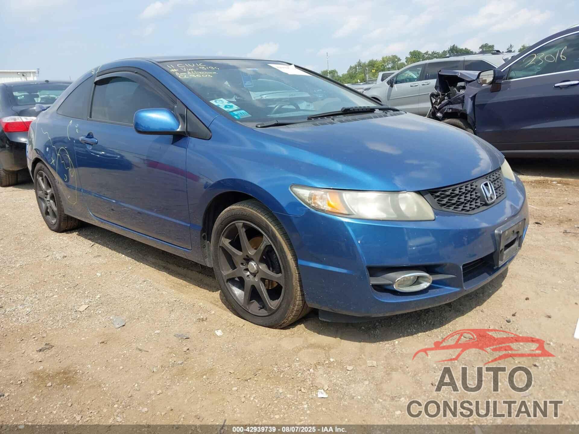 HONDA CIVIC 2011 - 2HGFG1B60BH509194