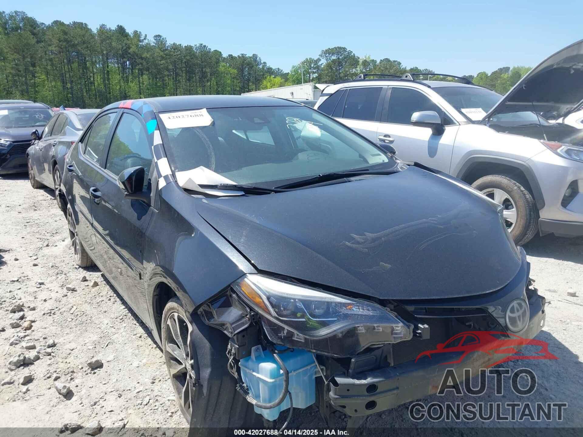 TOYOTA COROLLA 2017 - 2T1BURHE4HC772794