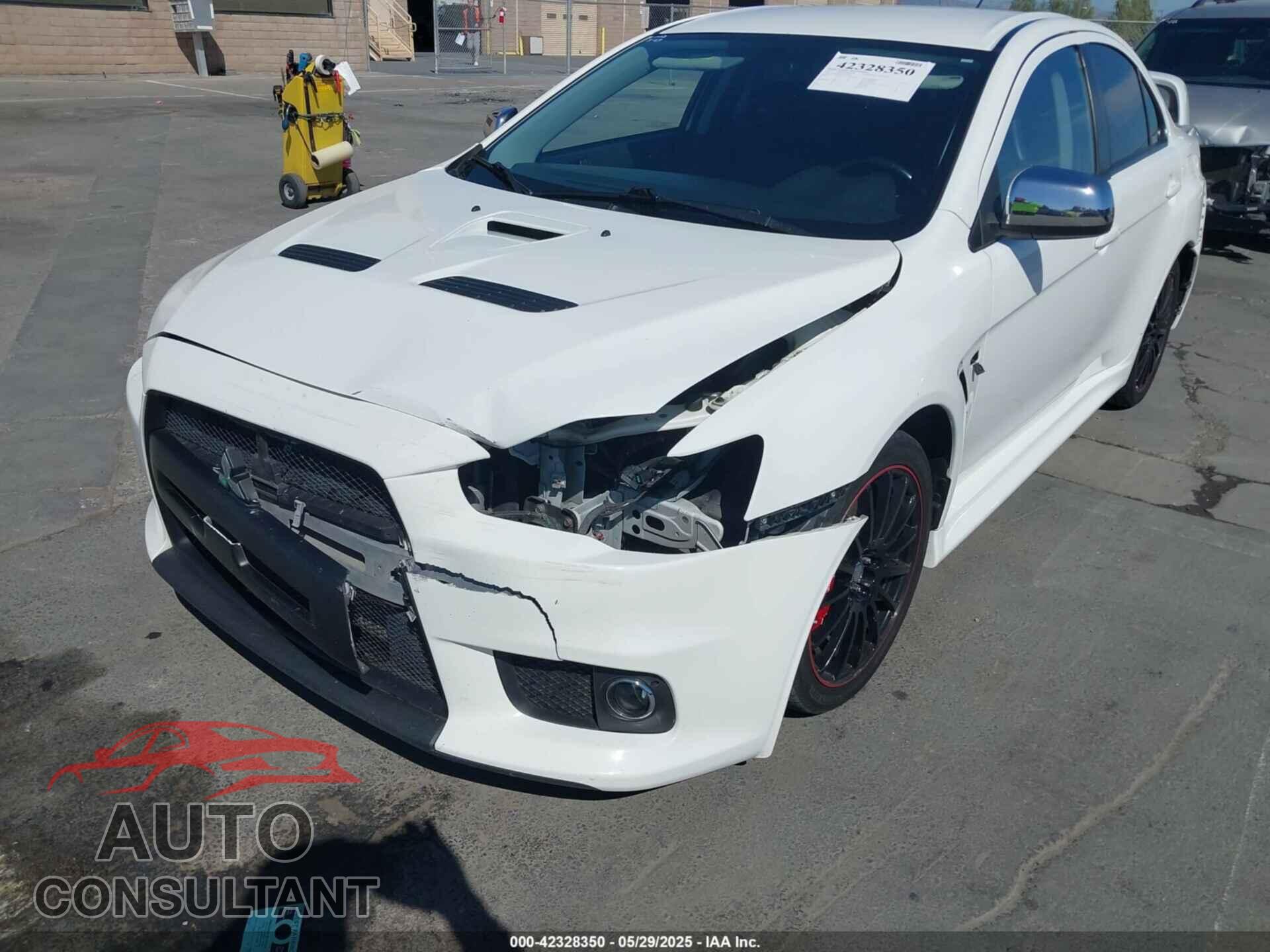 MITSUBISHI LANCER EVOLUTION 2012 - JA32W8FV8CU015978