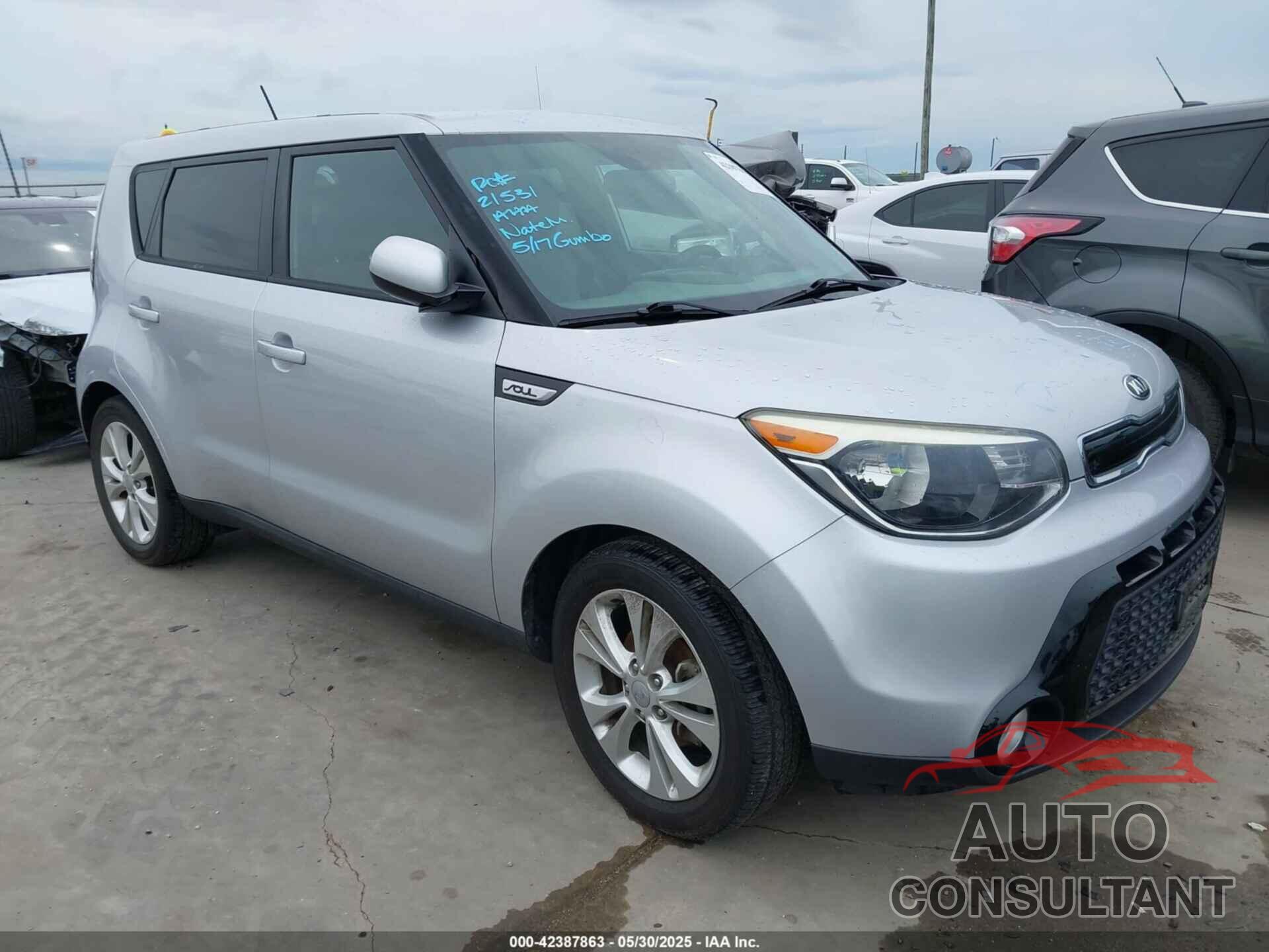 KIA SOUL 2016 - KNDJP3A54G7833667