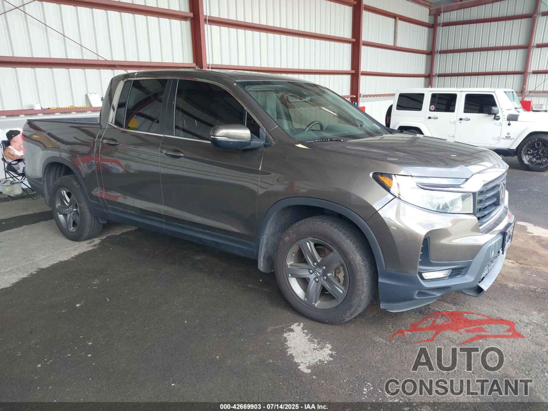HONDA RIDGELINE 2022 - 5FPYK3F57NB038228