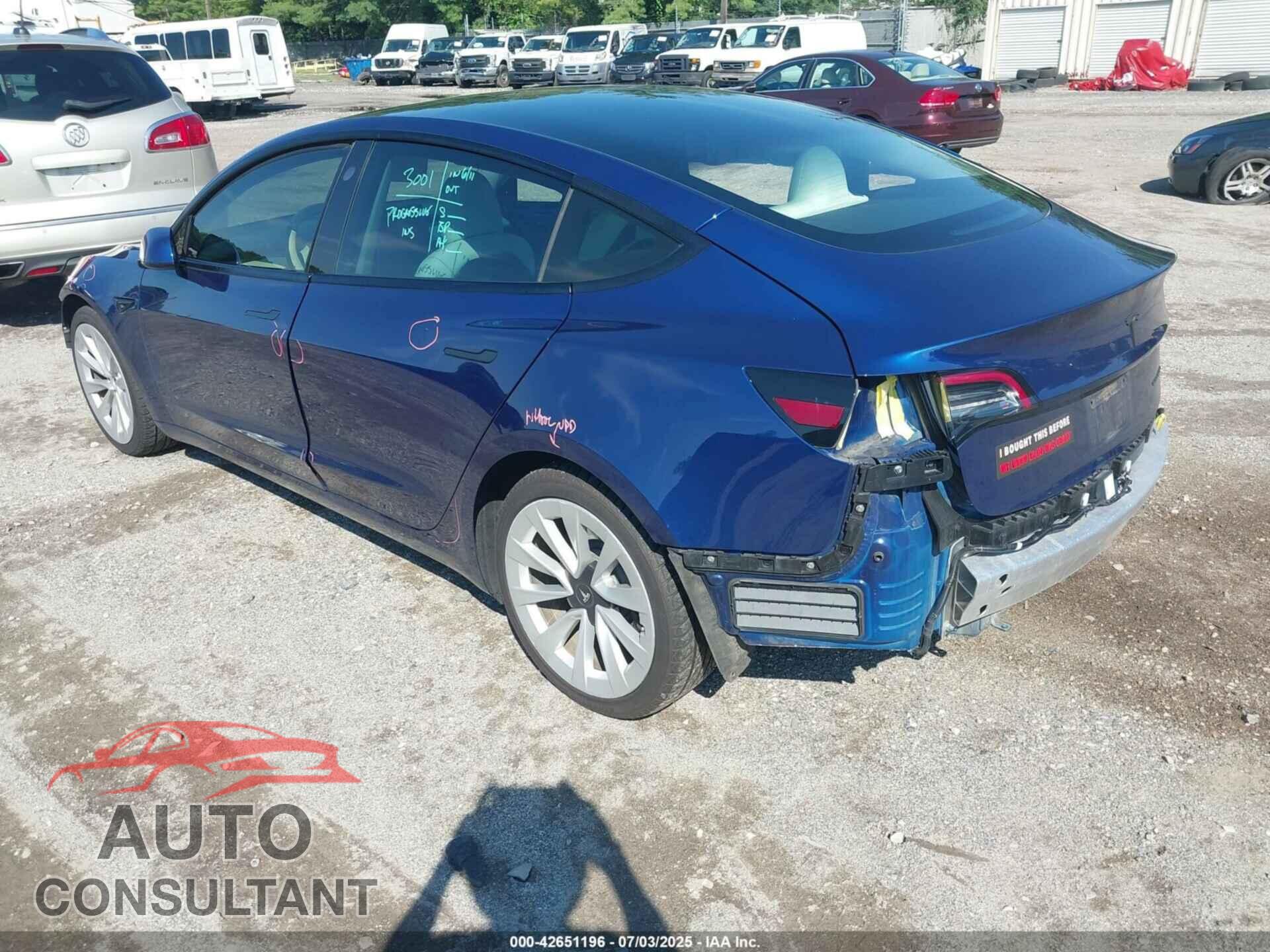 TESLA MODEL 3 2021 - 5YJ3E1EB7MF906975