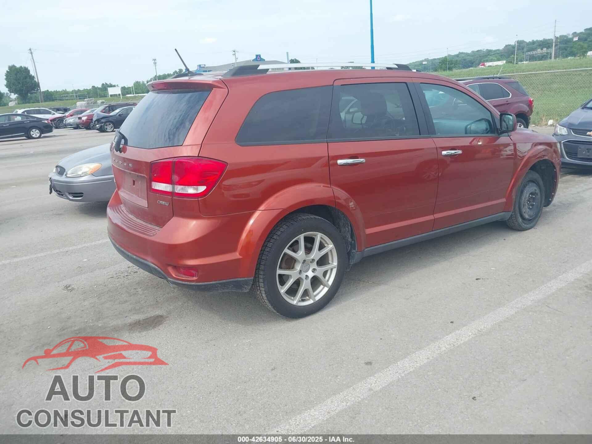 DODGE JOURNEY 2013 - 3C4PDCDG3DT558039