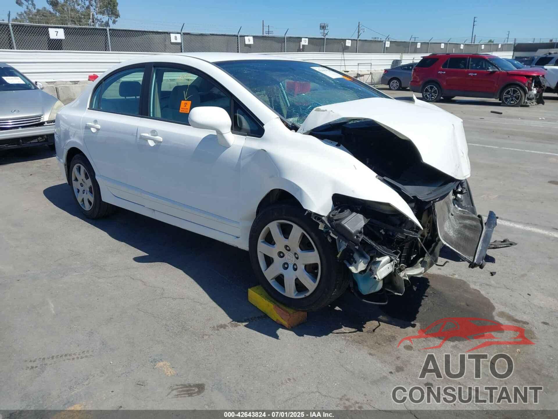 HONDA CIVIC 2009 - 19XFA16599E014998