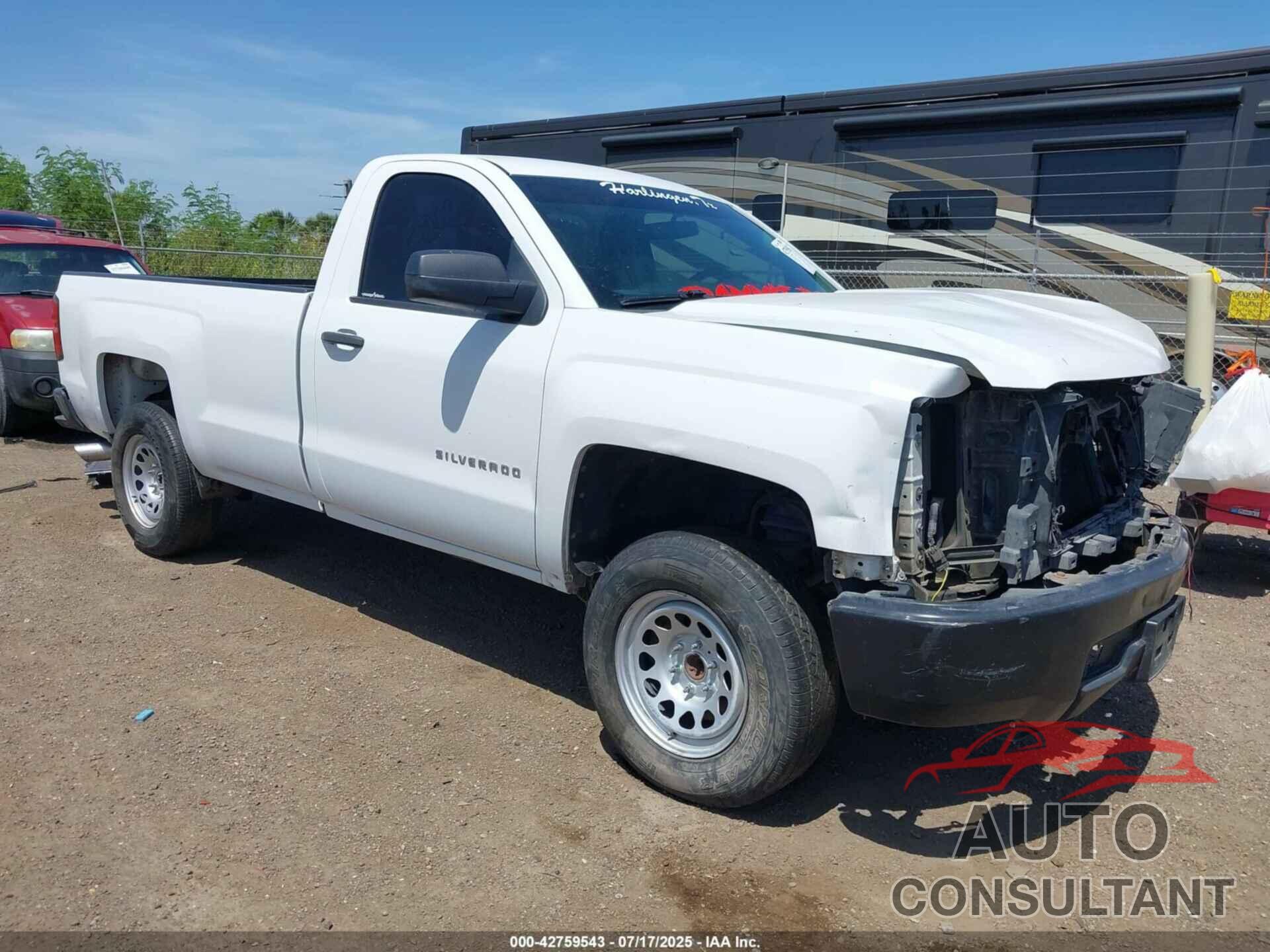 CHEVROLET SILVERADO 1500 2014 - 1GCNCPEH1EZ140159