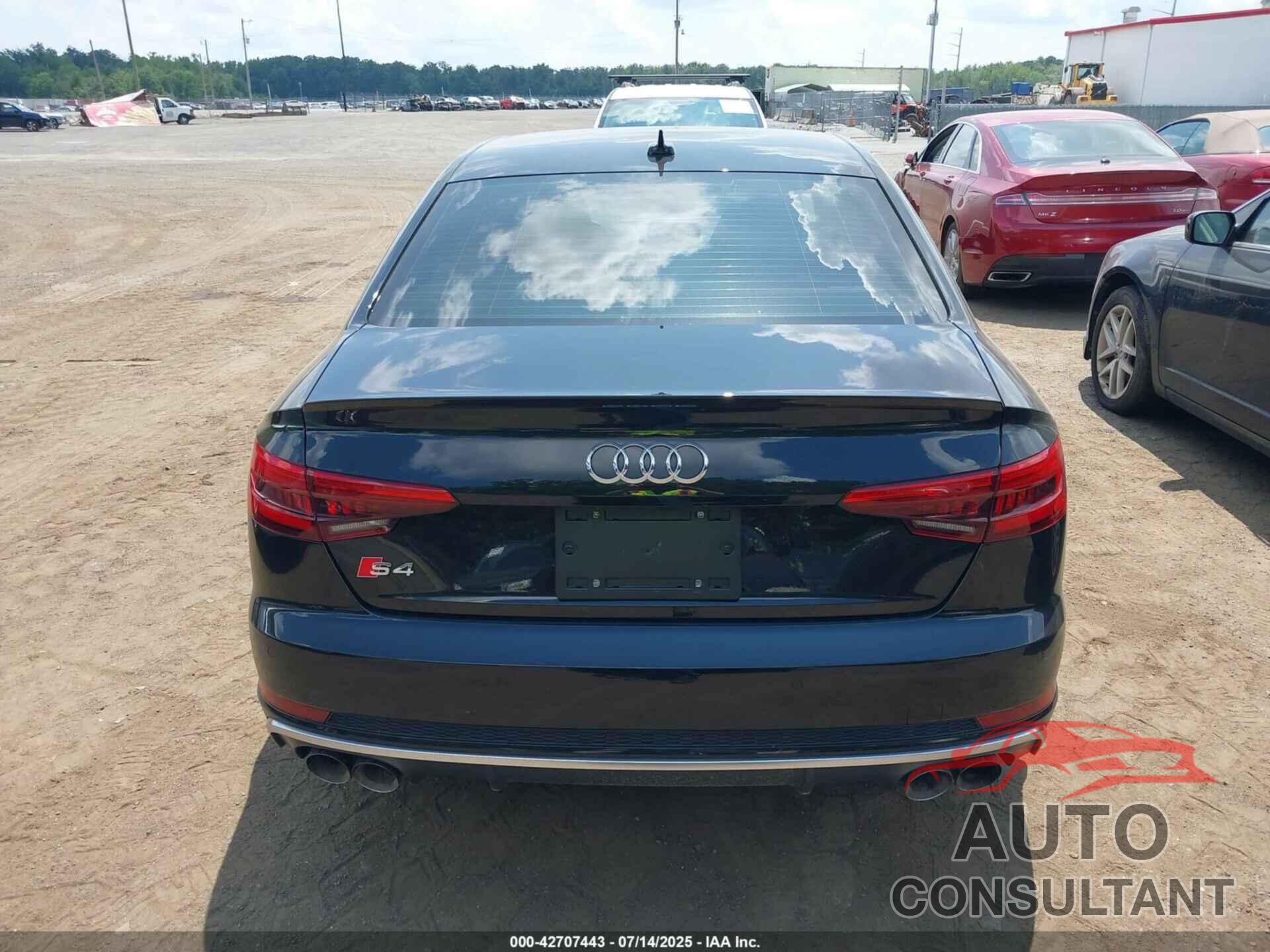 AUDI S4 2018 - WAUC4AF45JA002921