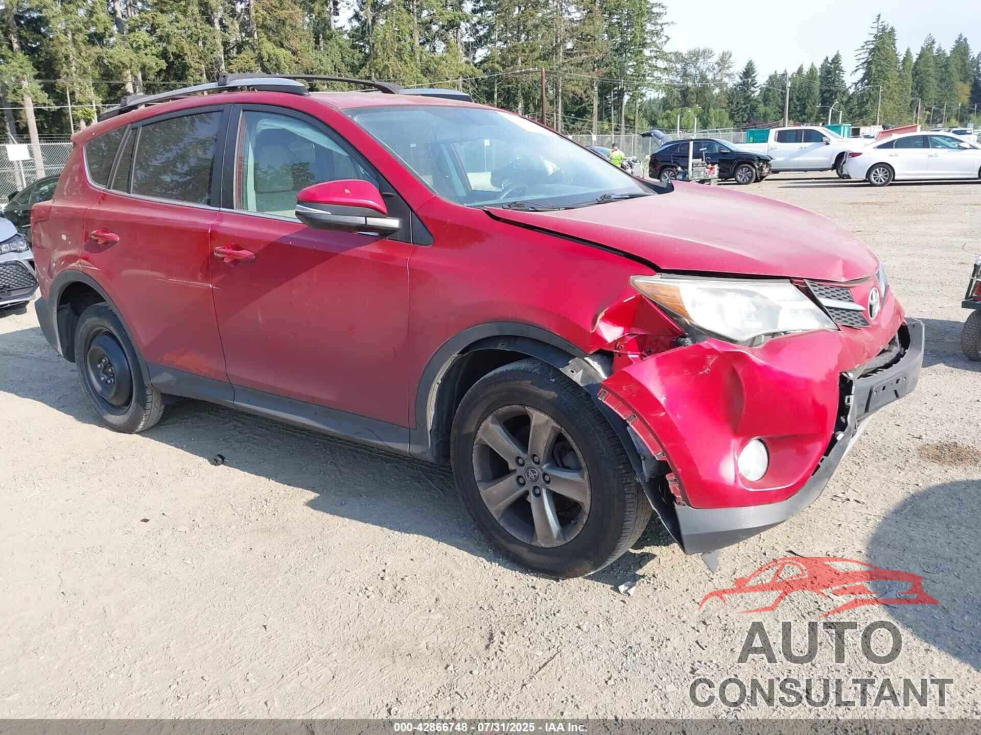 TOYOTA RAV4 2015 - 2T3RFREV8FW359003
