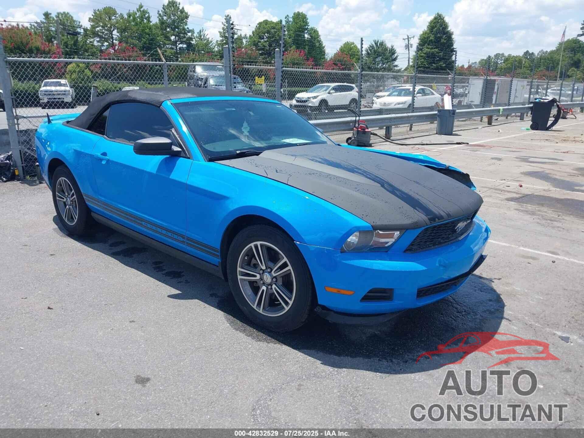 FORD MUSTANG 2012 - 1ZVBP8EM0C5282658