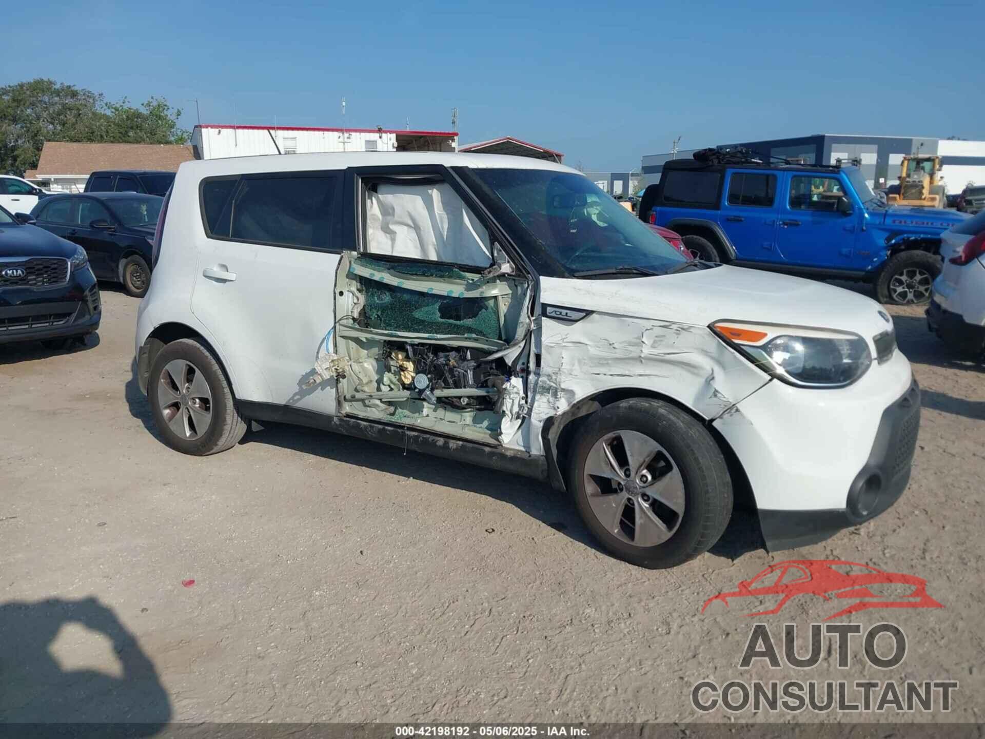 KIA SOUL 2016 - KNDJN2A25G7281358