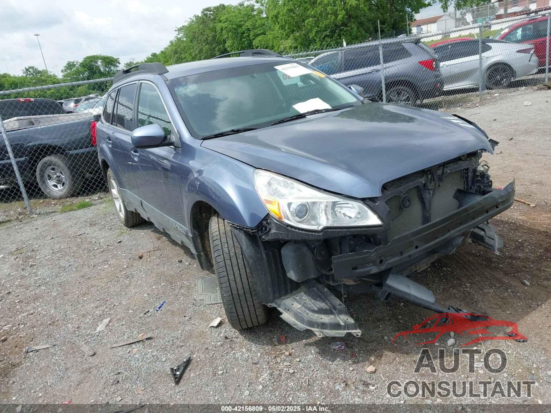 SUBARU OUTBACK 2014 - 4S4BRBLC1E3297555