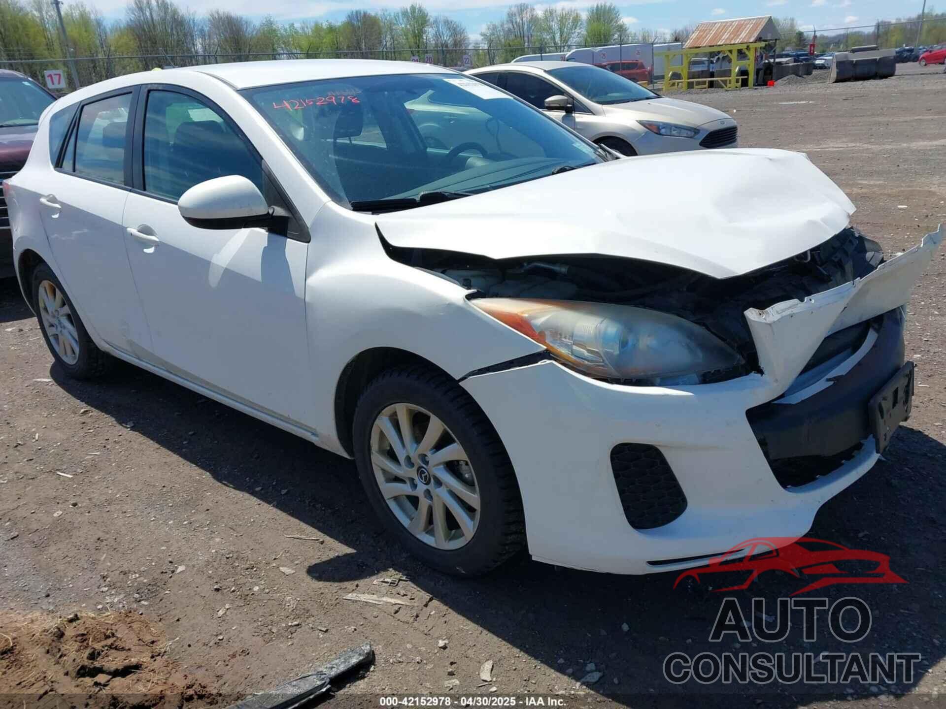 MAZDA MAZDA3 2013 - JM1BL1LP0D1833473
